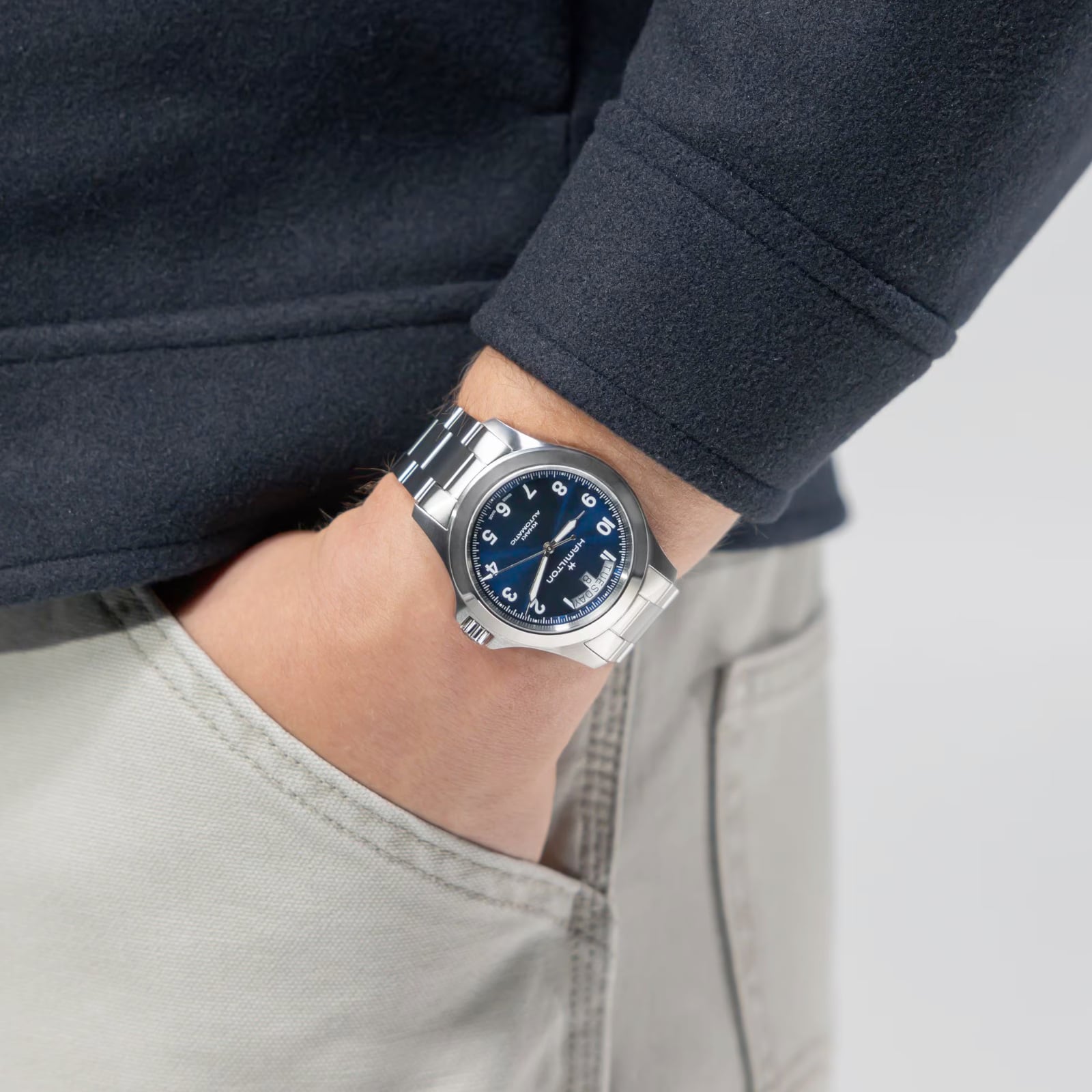 Hamilton Khaki Field King Day-Date 40mm H64475140