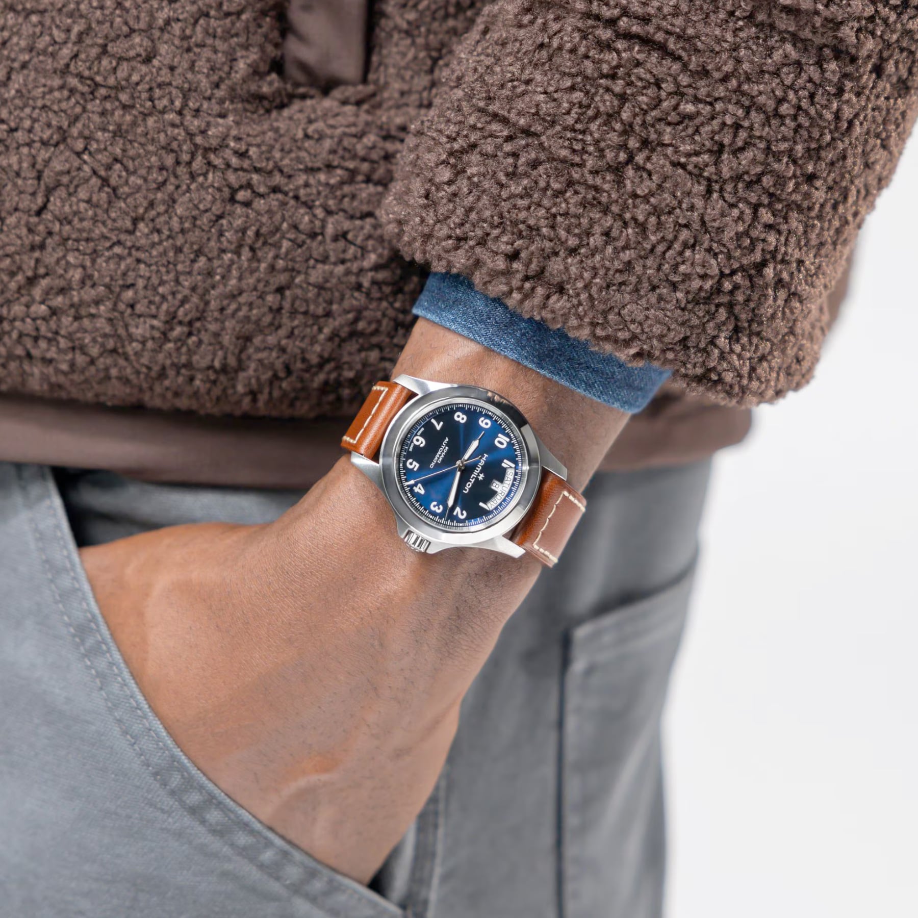 Hamilton Khaki Field King Day-Date 40mm H64475540