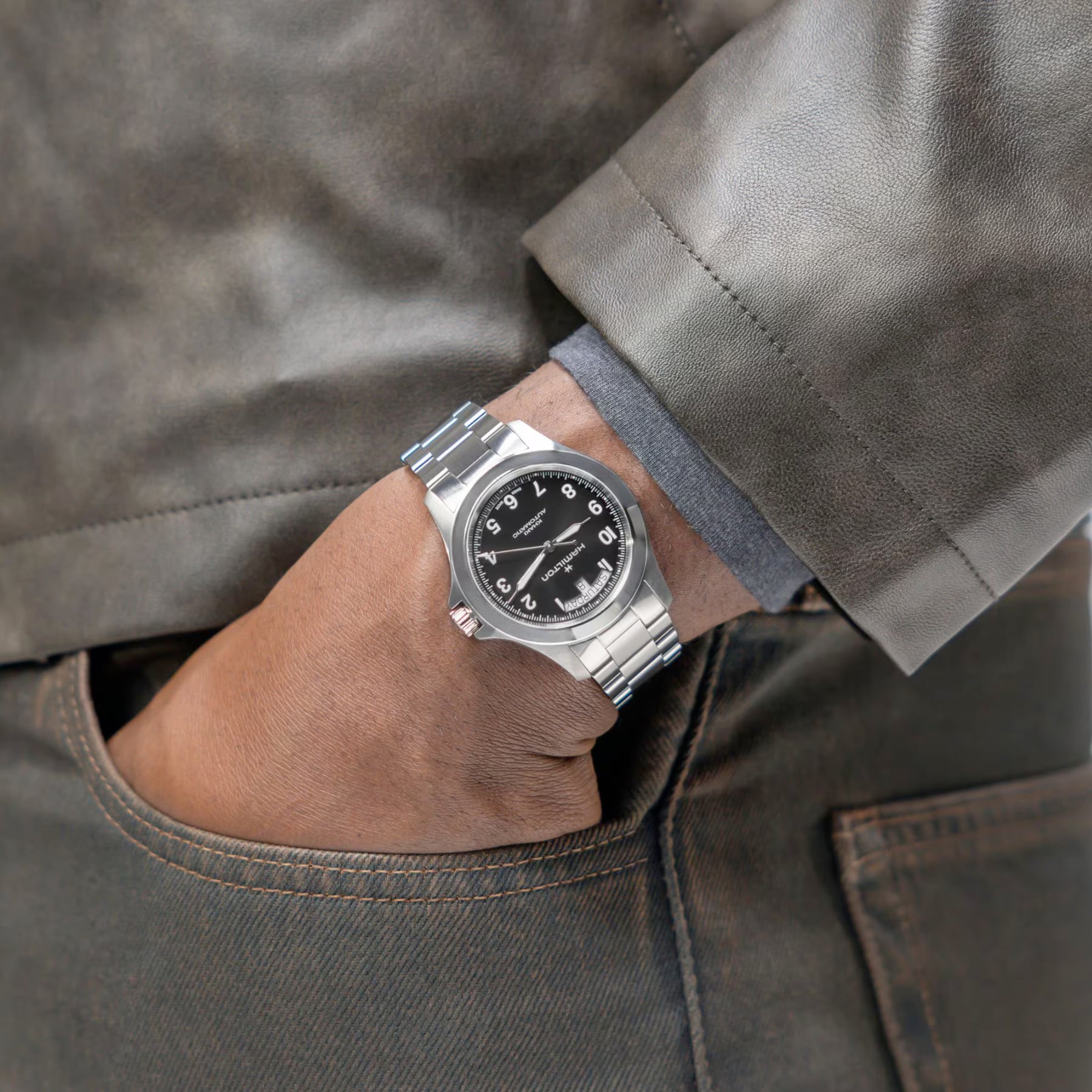 Hamilton Khaki Field King Day-Date 40mm H64475131