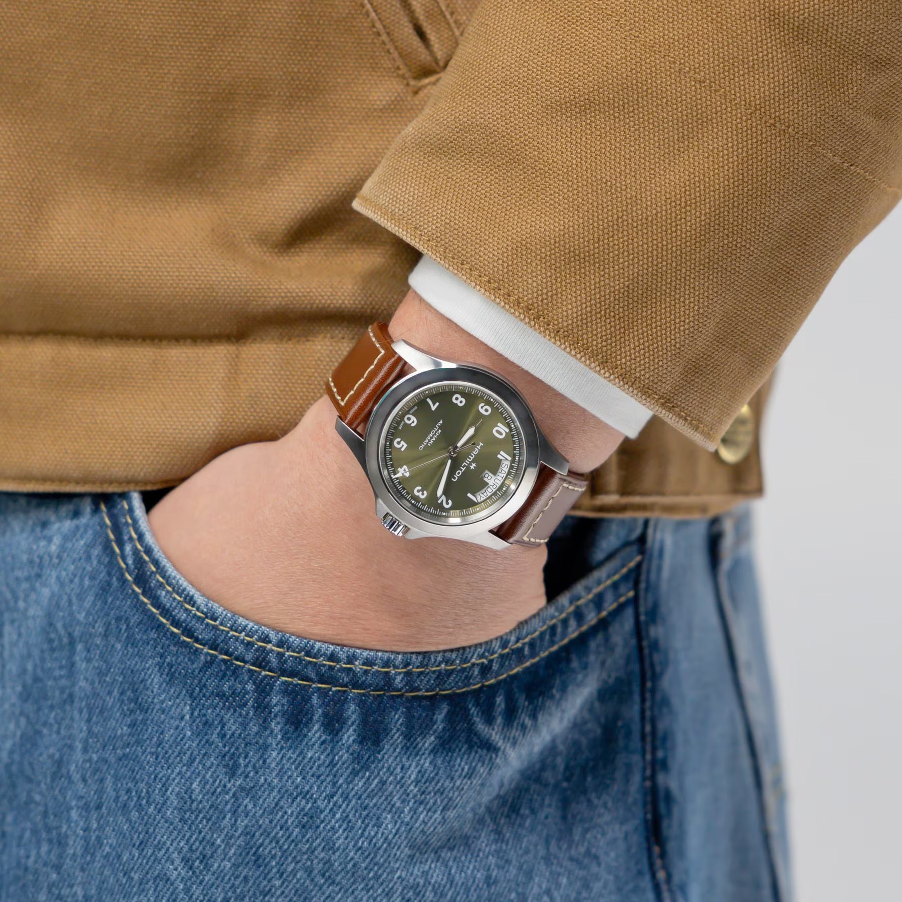 Hamilton Khaki Field King Day-Date 40mm H64475560