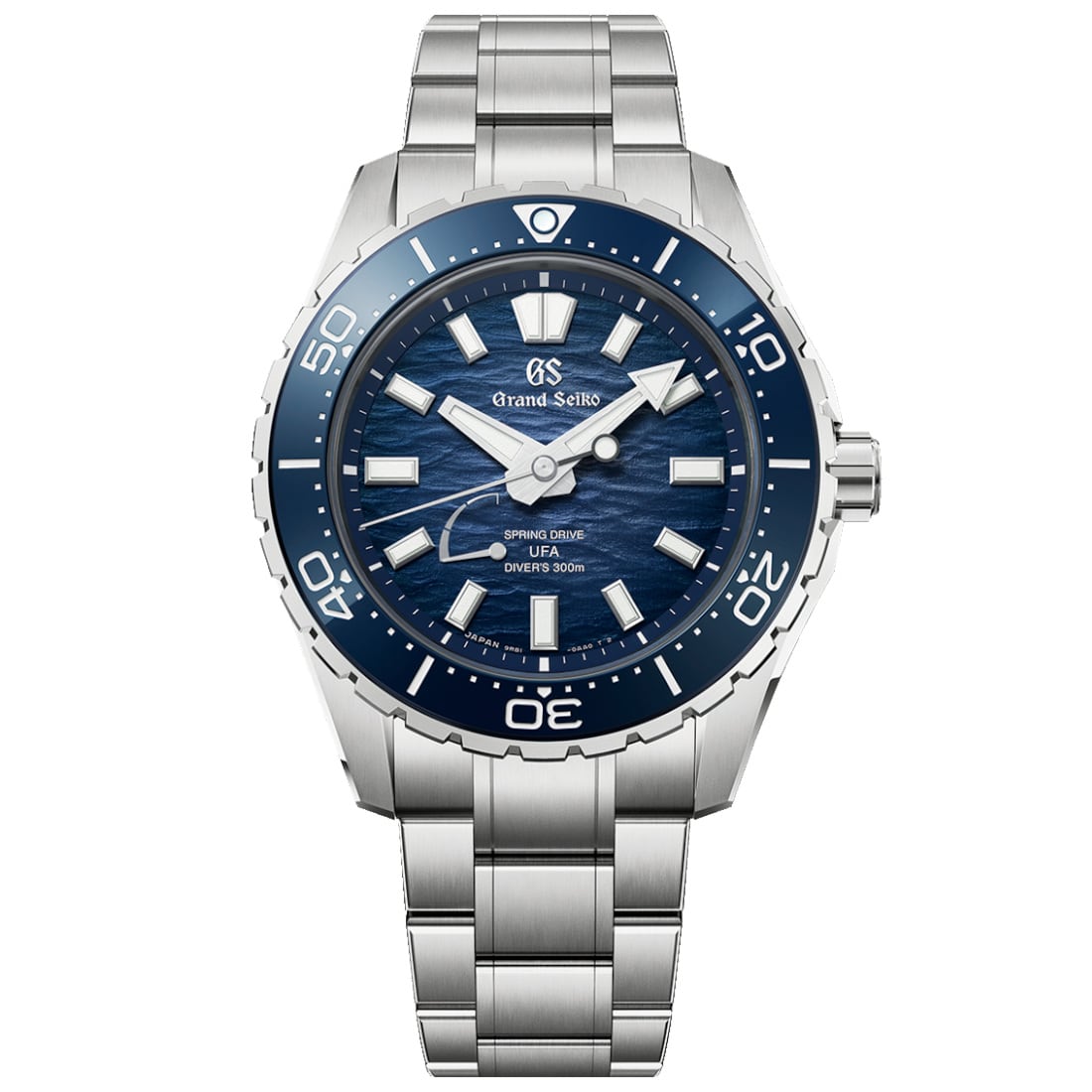 Grand Seiko SLGB023 Spring Drive U.F.A. Ushio 300 Diver Blue