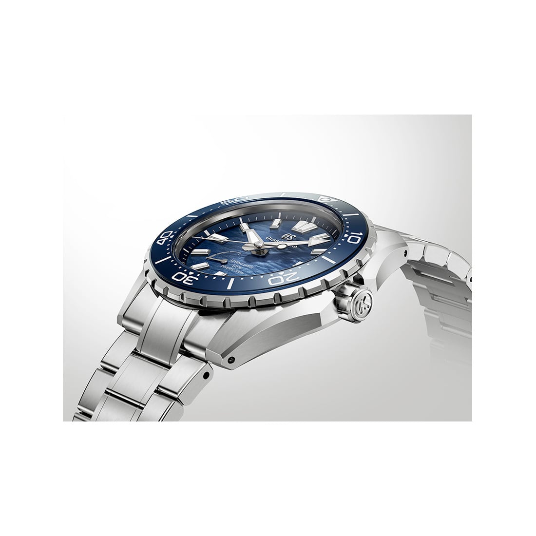 Grand Seiko SLGB023 Spring Drive U.F.A. Ushio 300 Diver Blue