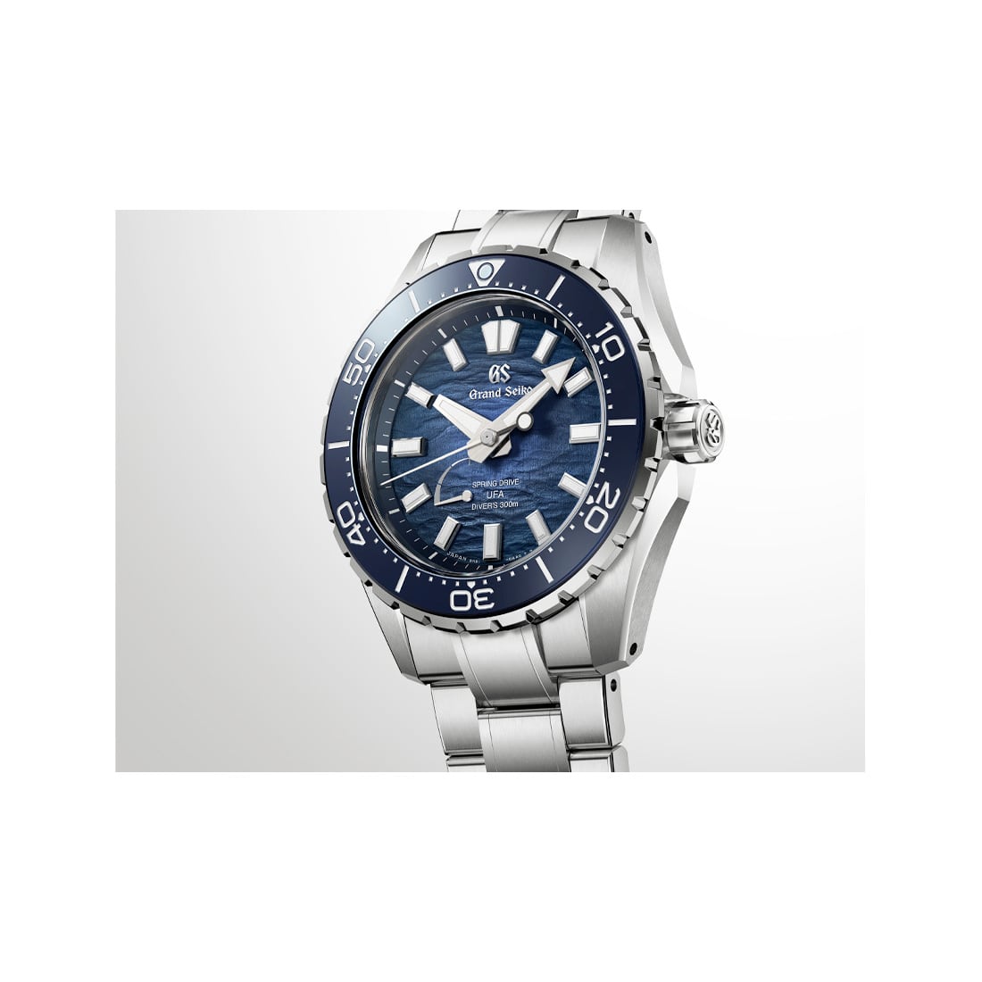 Grand Seiko SLGB023 Spring Drive U.F.A. Ushio 300 Diver Blue