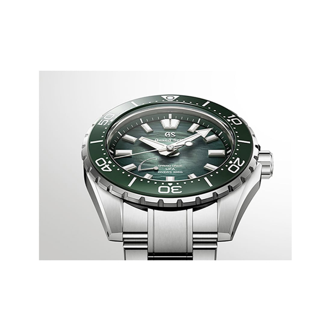Grand Seiko SLGB025 Spring Drive U.F.A. Ushio 300 Diver Green