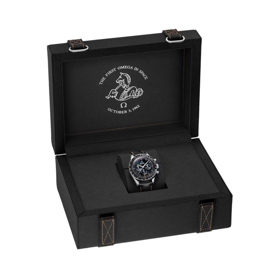 Omega Speedmaster First OMEGA in Space "FOIS" 310.32.40.50.06.001 on Leather Strap