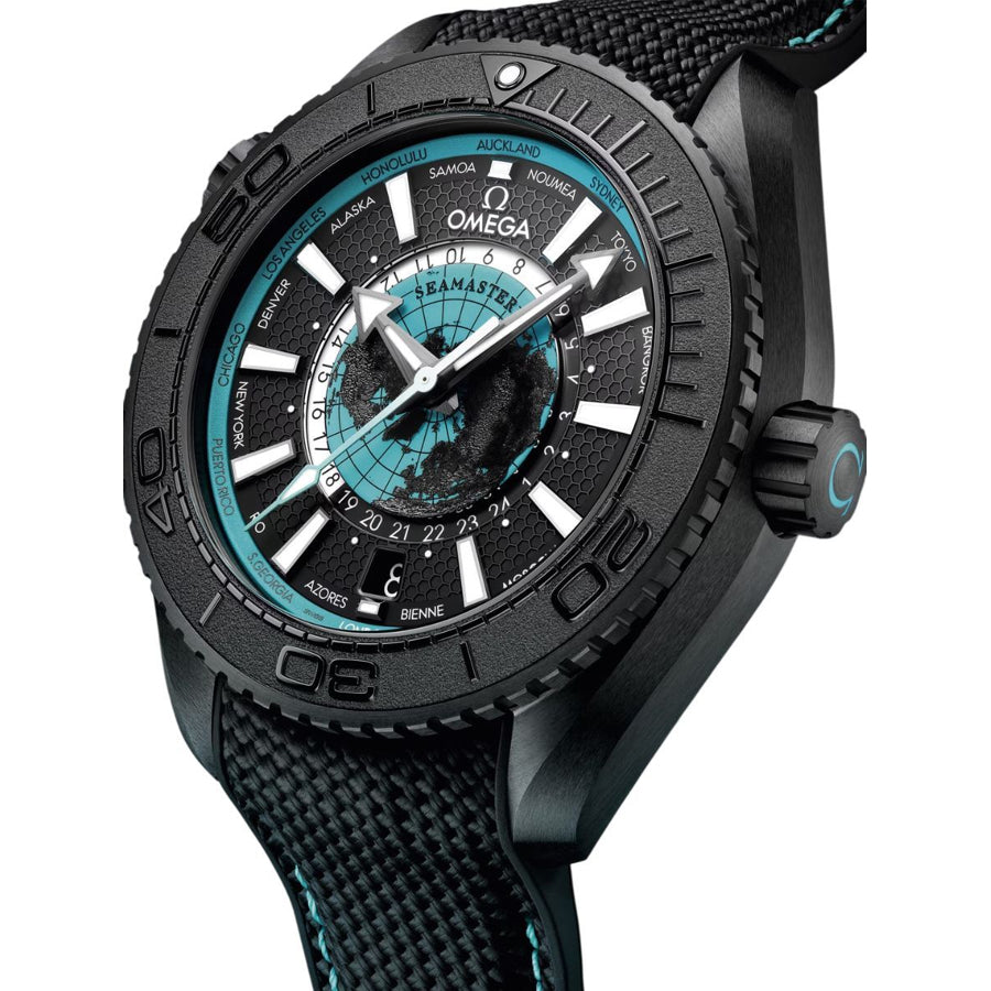Omega 215.92.46.22.01.006 Seamaster Planet Ocean 600M Worldtimer