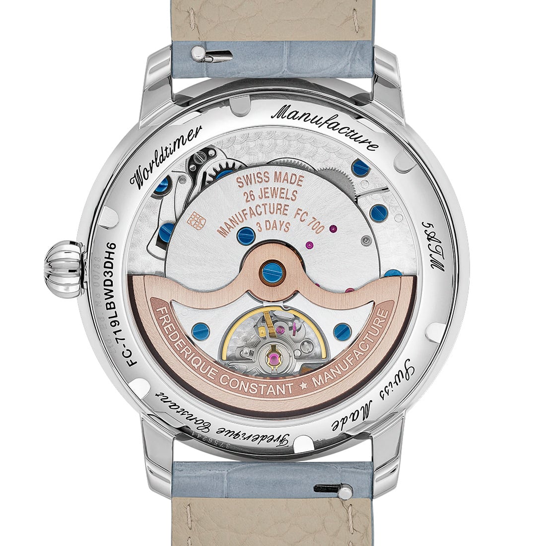 Frederique Constant Manufacture Classic Worldtimer FC-719LBWD3DH6