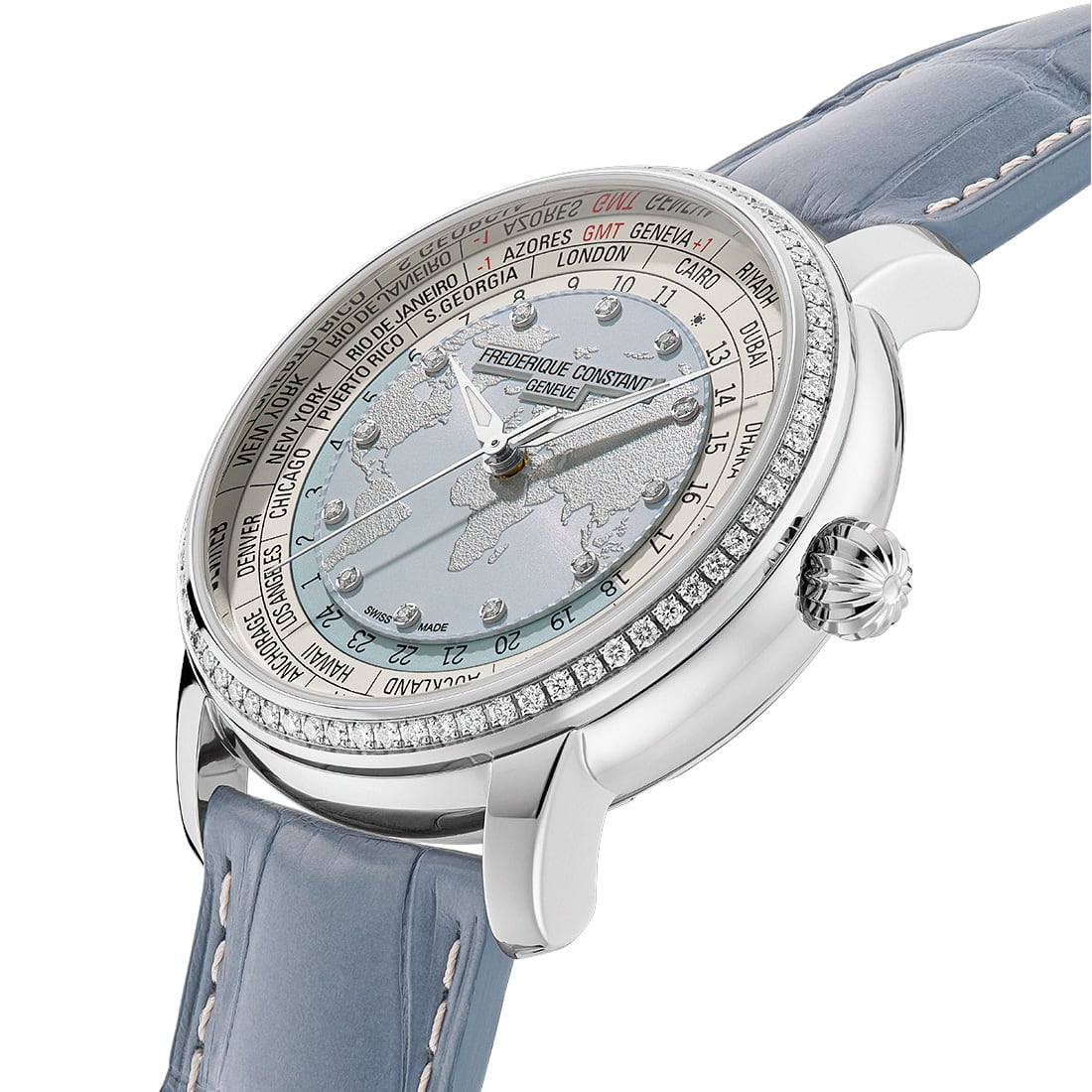 Frederique Constant Manufacture Classic Worldtimer FC-719LBWD3DH6