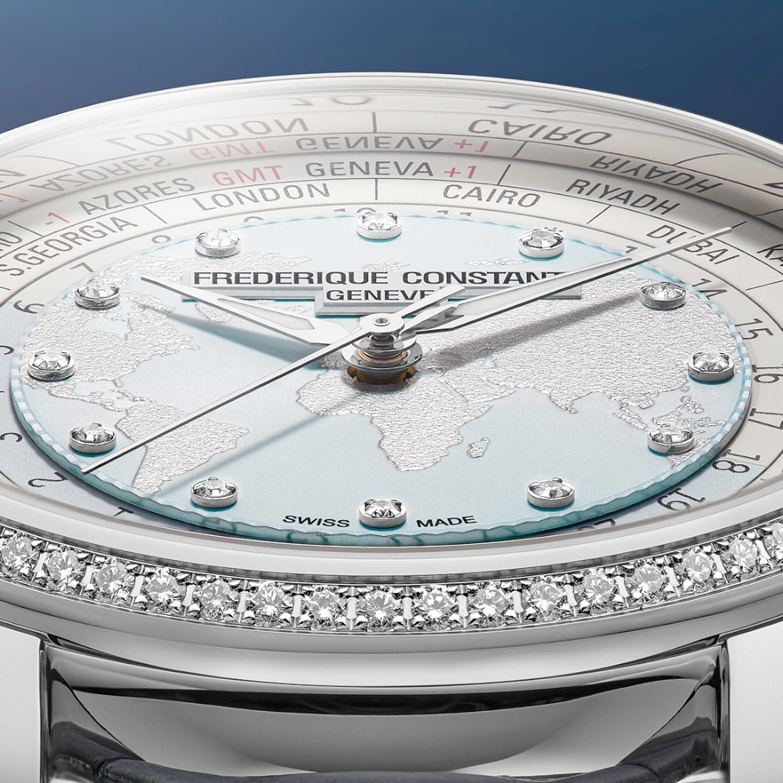 Frederique Constant Manufacture Classic Worldtimer FC-719LBWD3DH6