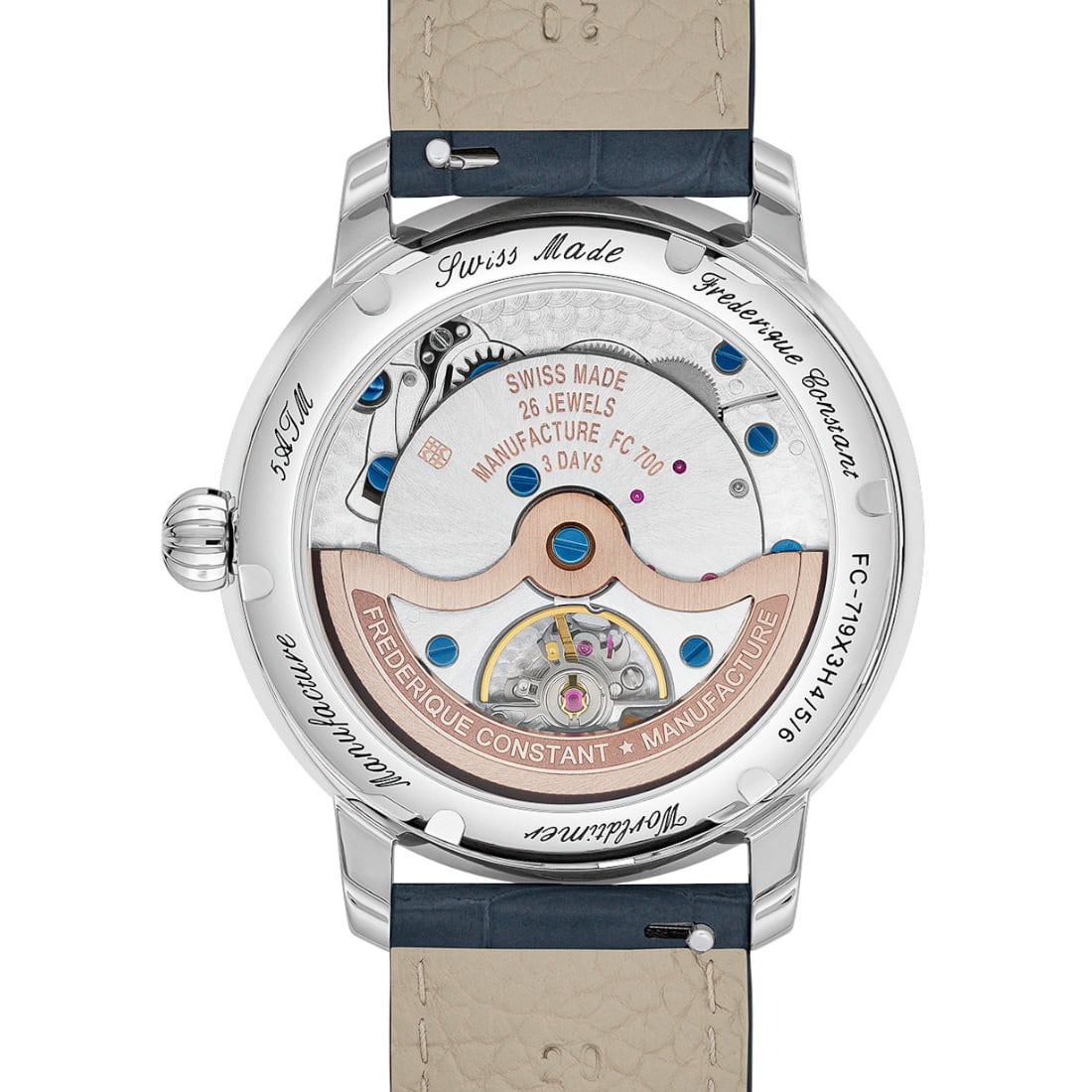 Frederique Constant Manufacture Classic Worldtimer FC-719BLW3H6