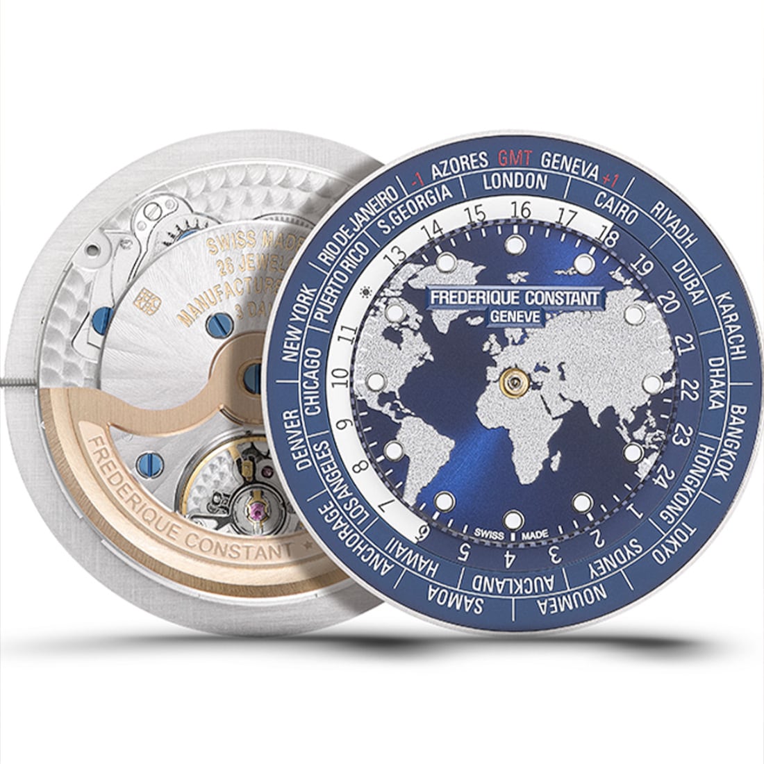 Frederique Constant Manufacture Classic Worldtimer FC-719NN3H6B