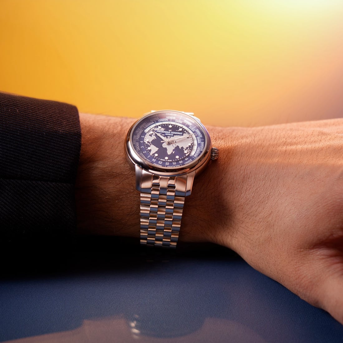 Frederique Constant Manufacture Classic Worldtimer FC-719NN3H6B