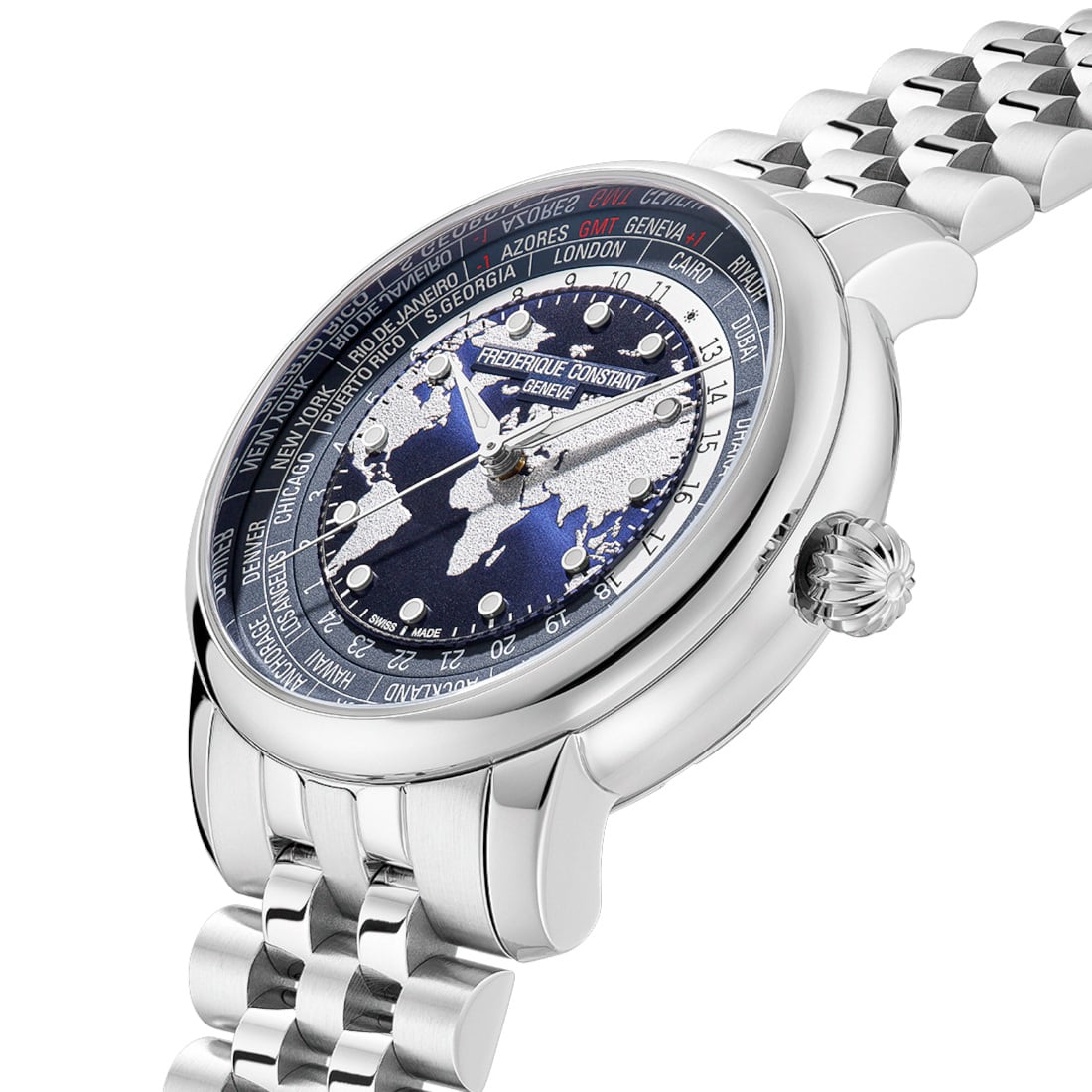 Frederique Constant Manufacture Classic Worldtimer FC-719NN3H6B