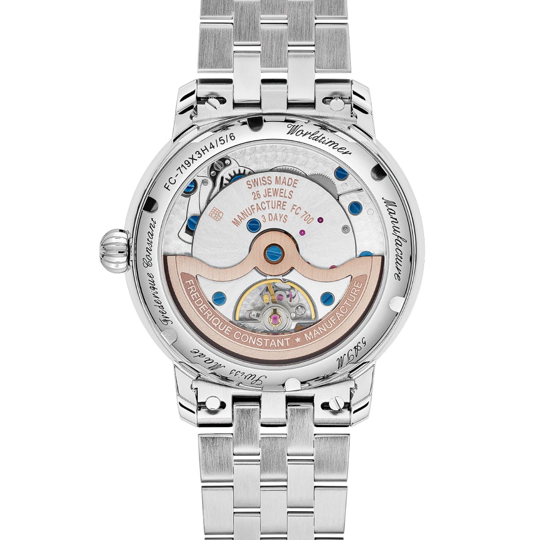 Frederique Constant Manufacture Classic Worldtimer FC-719NN3H6B