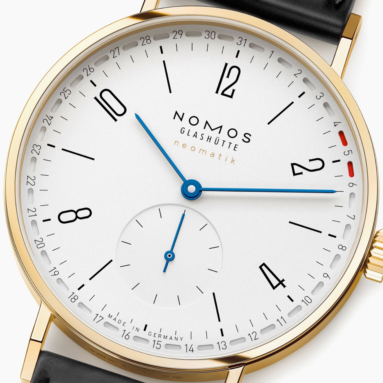 NOMOS Glashütte Tangente Gold Neomatik 38 Update