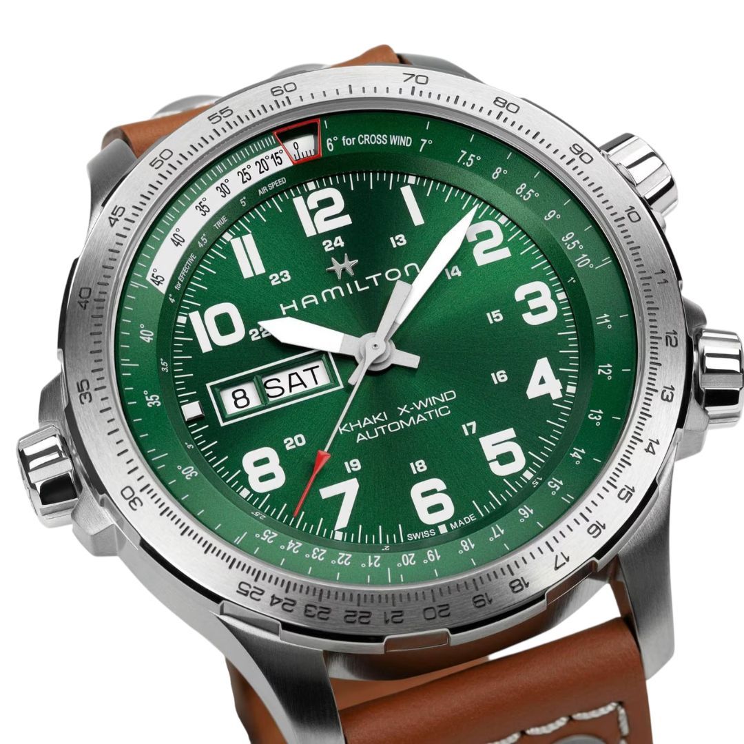 Hamilton H77735560 Khaki Aviation X-Wind Day Date