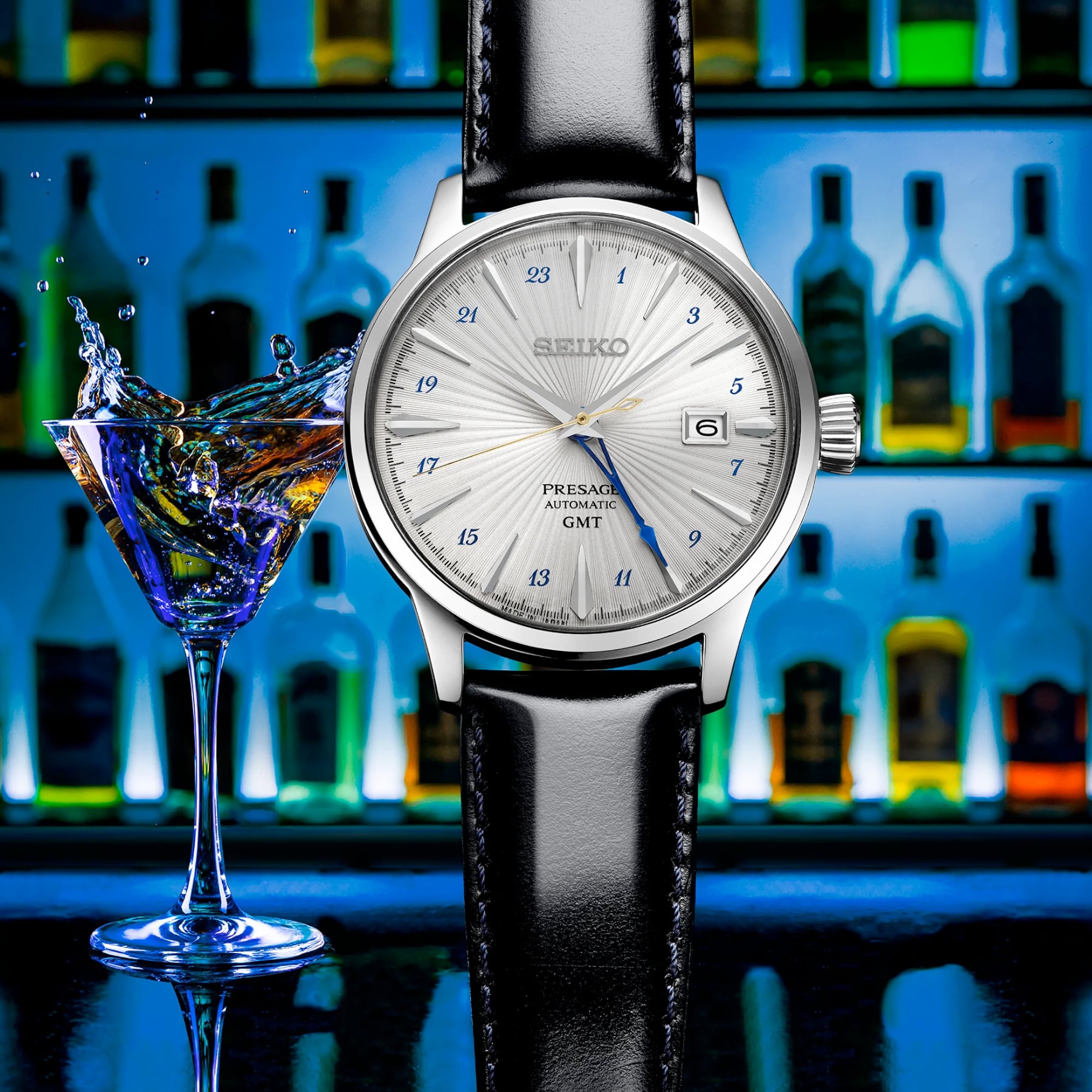 Seiko Presage Cocktail Time GMT SSK049