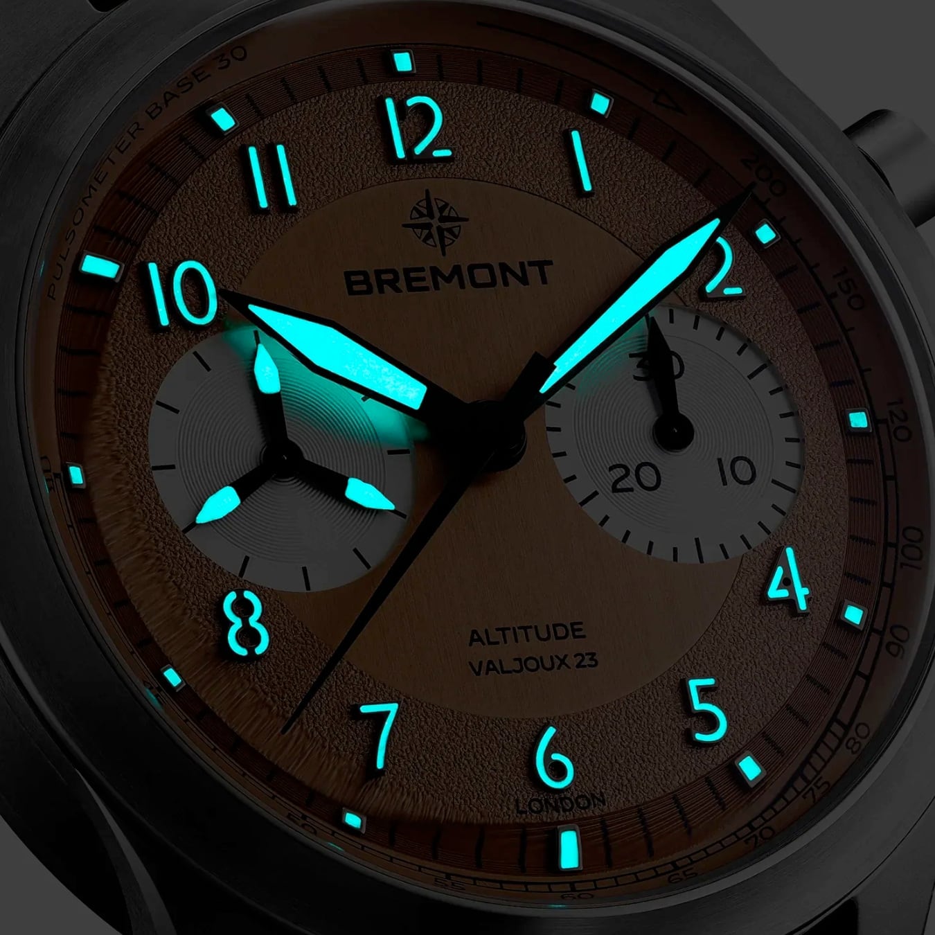 Bremont Altitude Chronograph Pulsograph Valjoux 23