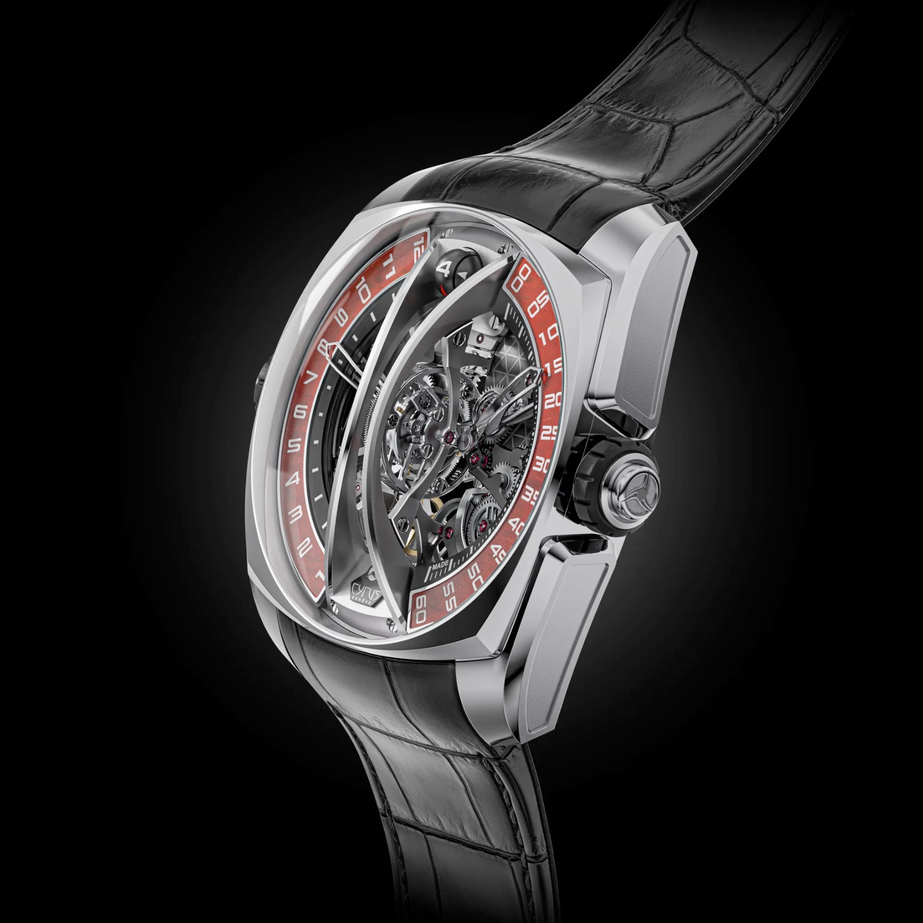 Cyrus Klepcys Vertical Tourbillon Jasper 539.506.TT.SP.A
