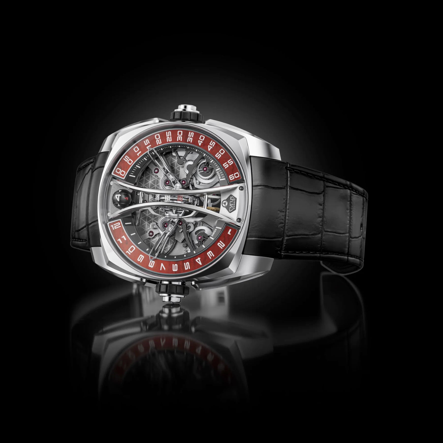 Cyrus Klepcys Vertical Tourbillon Jasper 539.506.TT.SP.A