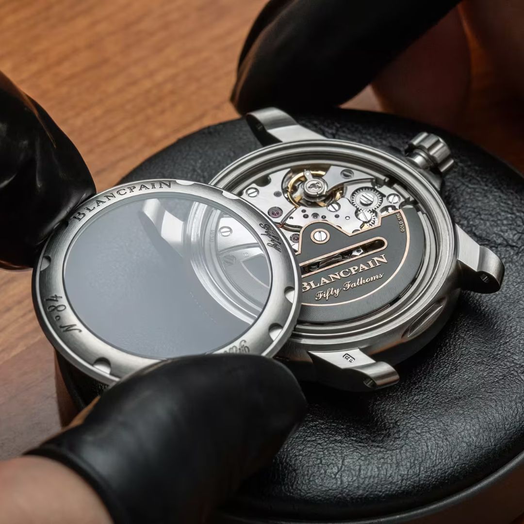Blancpain 5010 12B30 B64B Fifty Fathoms Automatic 42mm Black Dial