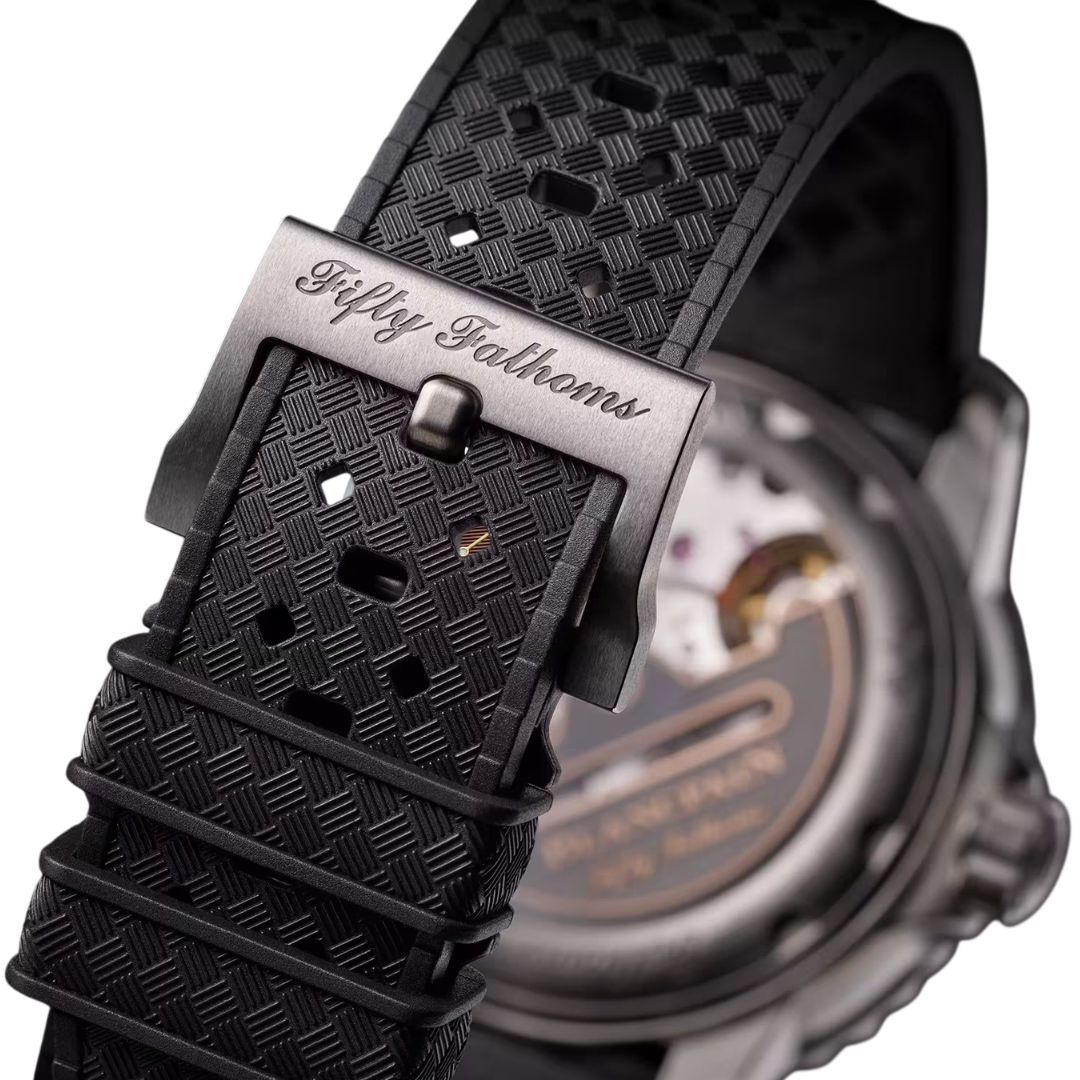 Blancpain 5010 12B30 B64B Fifty Fathoms Automatic 42mm Black Dial