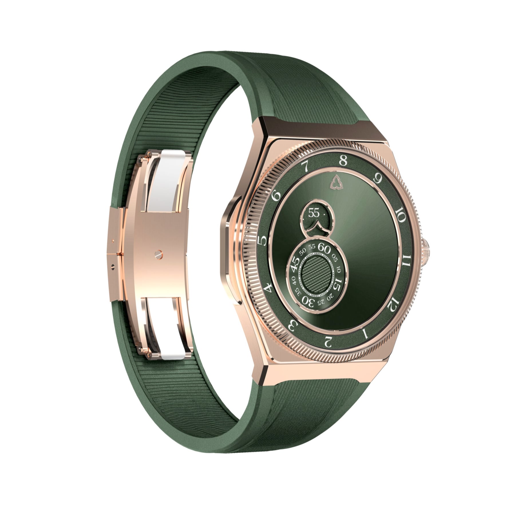 Trilobe Trente-Deux Sunray Green Rose Gold