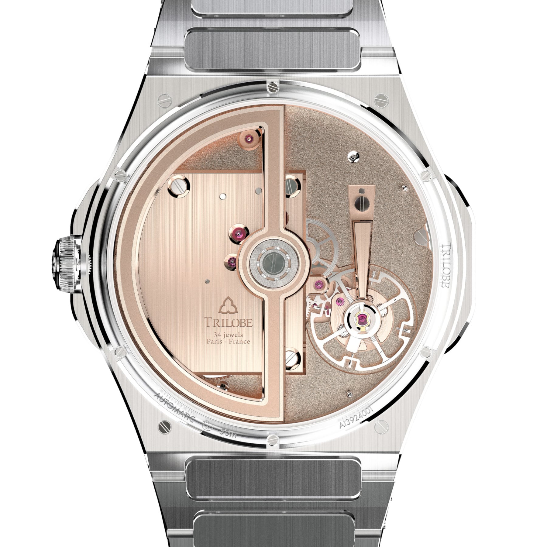Trilobe Trente-Deux Sunray Silver