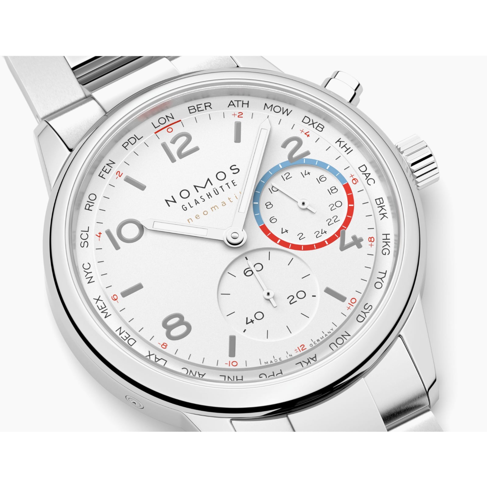 NOMOS Glashütte Club Sport Neomatic Worldtimer