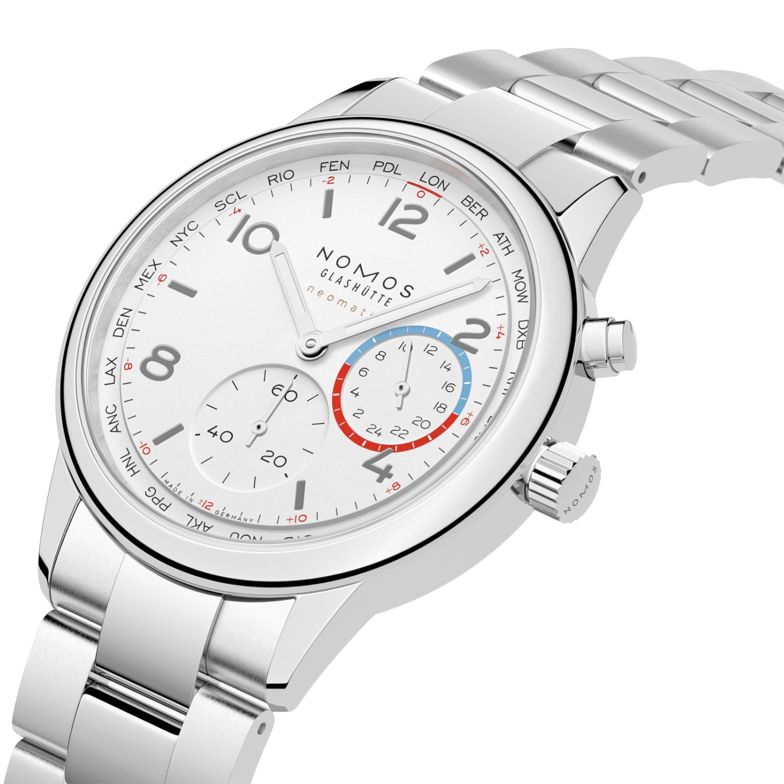 NOMOS Glashütte Club Sport Neomatic Worldtimer