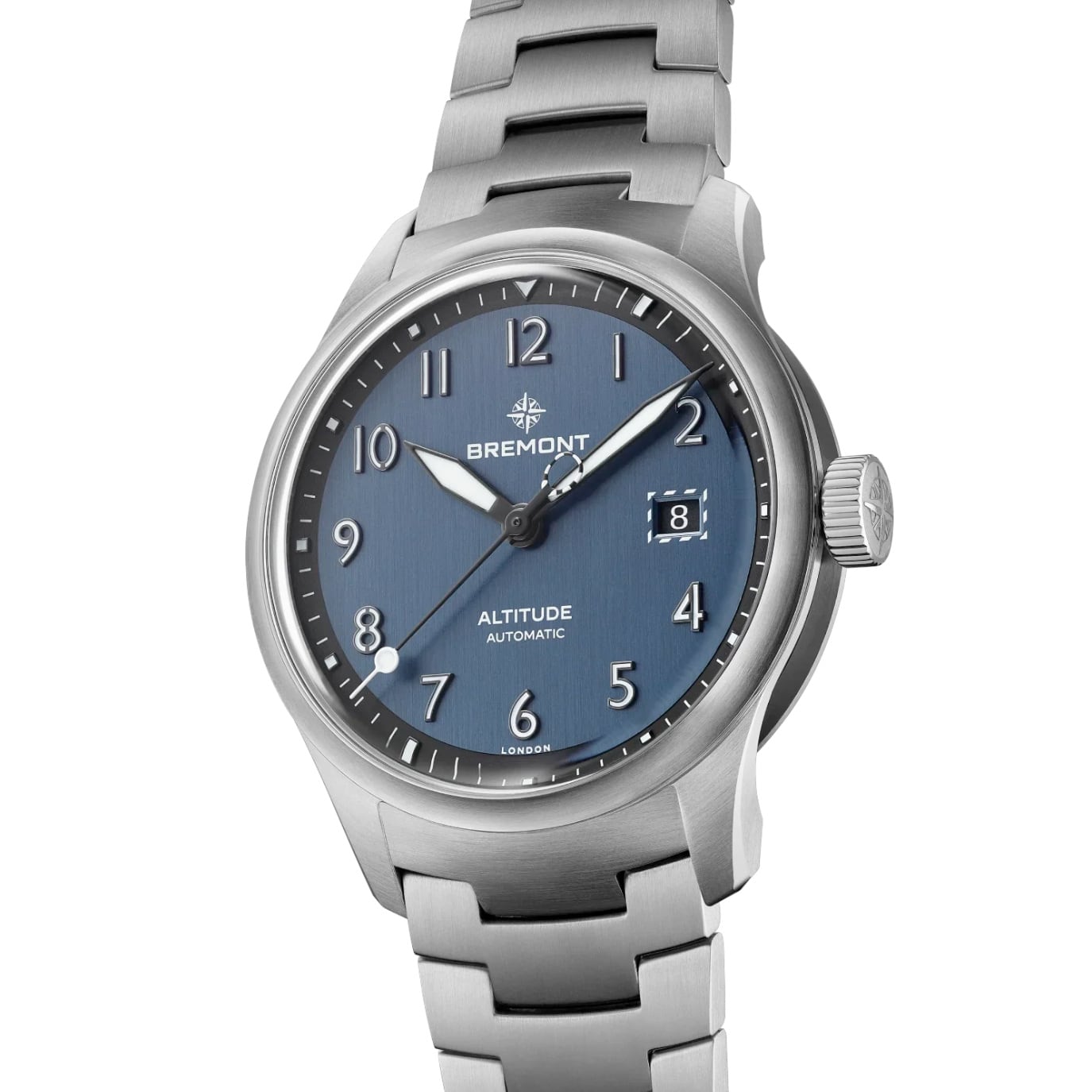 Bremont Altitude 39mm Blue Dial on Bracelet