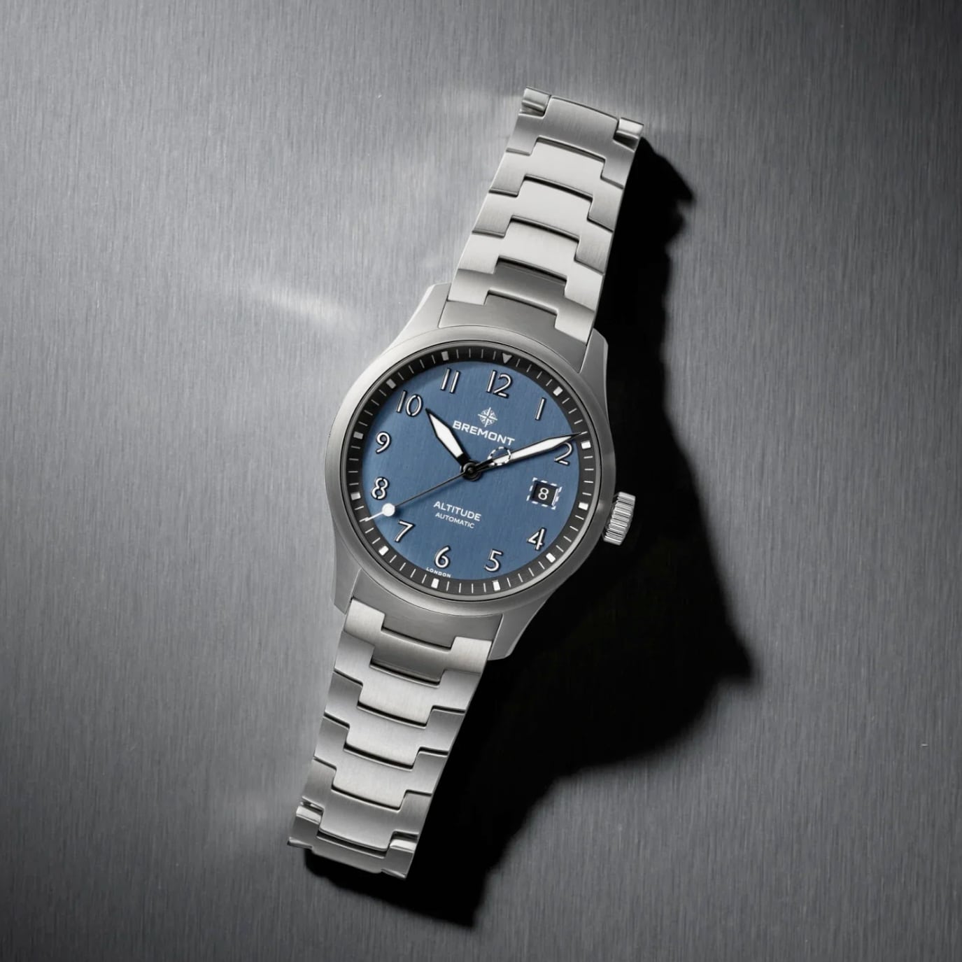 Bremont Altitude 39mm Blue Dial on Bracelet