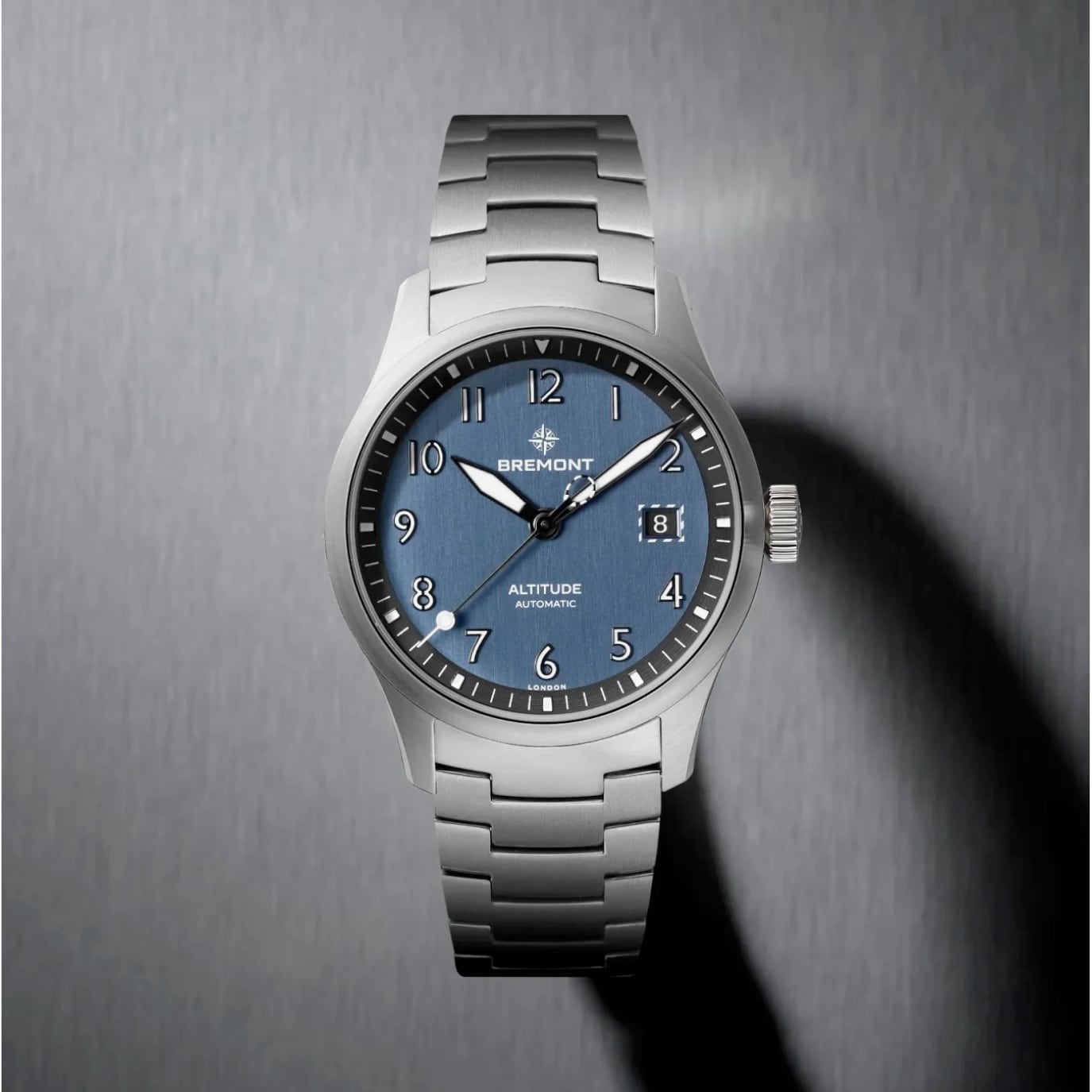 Bremont Altitude 39mm Blue Dial on Bracelet