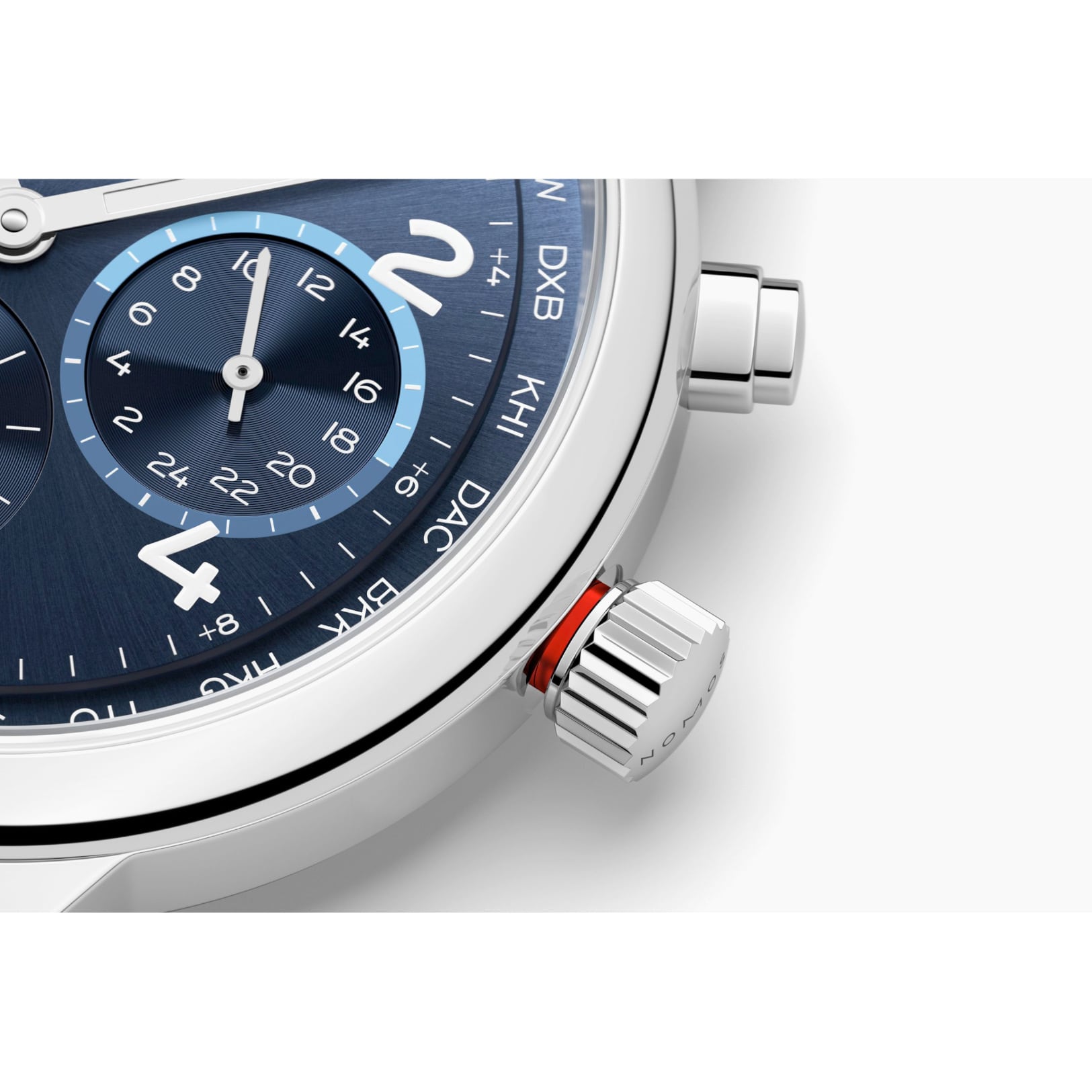 Nomos Glashütte Club Sport Neomatik Worldtimer Blue