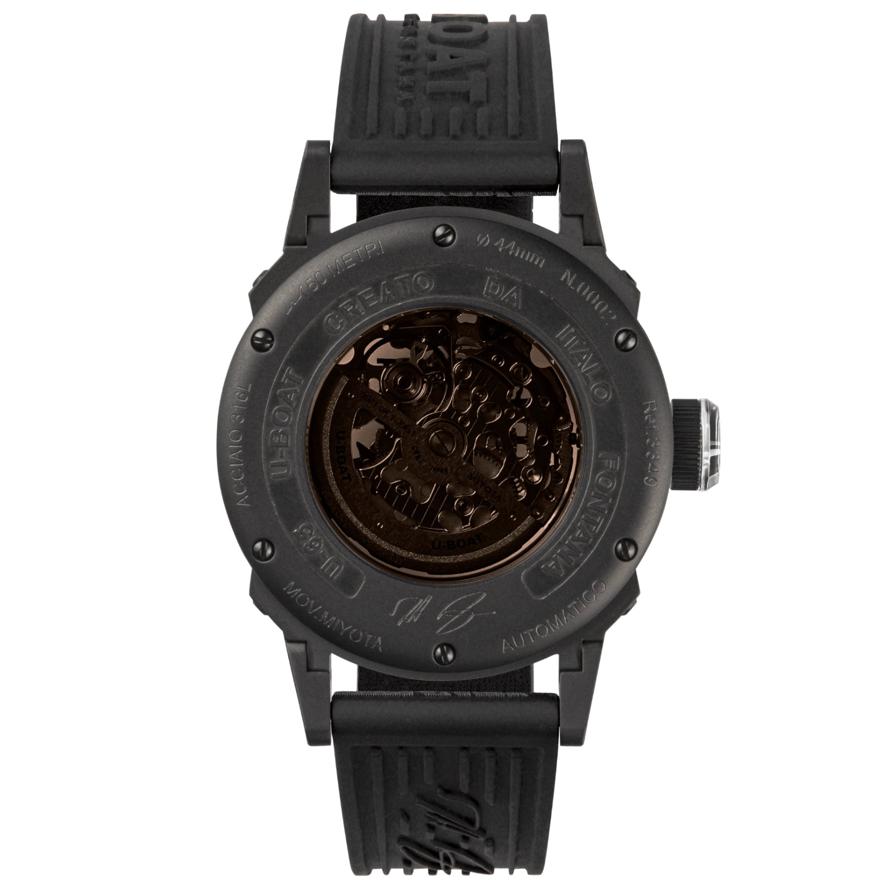 U-Boat U-65 Automatic 44mm PVD White 3349