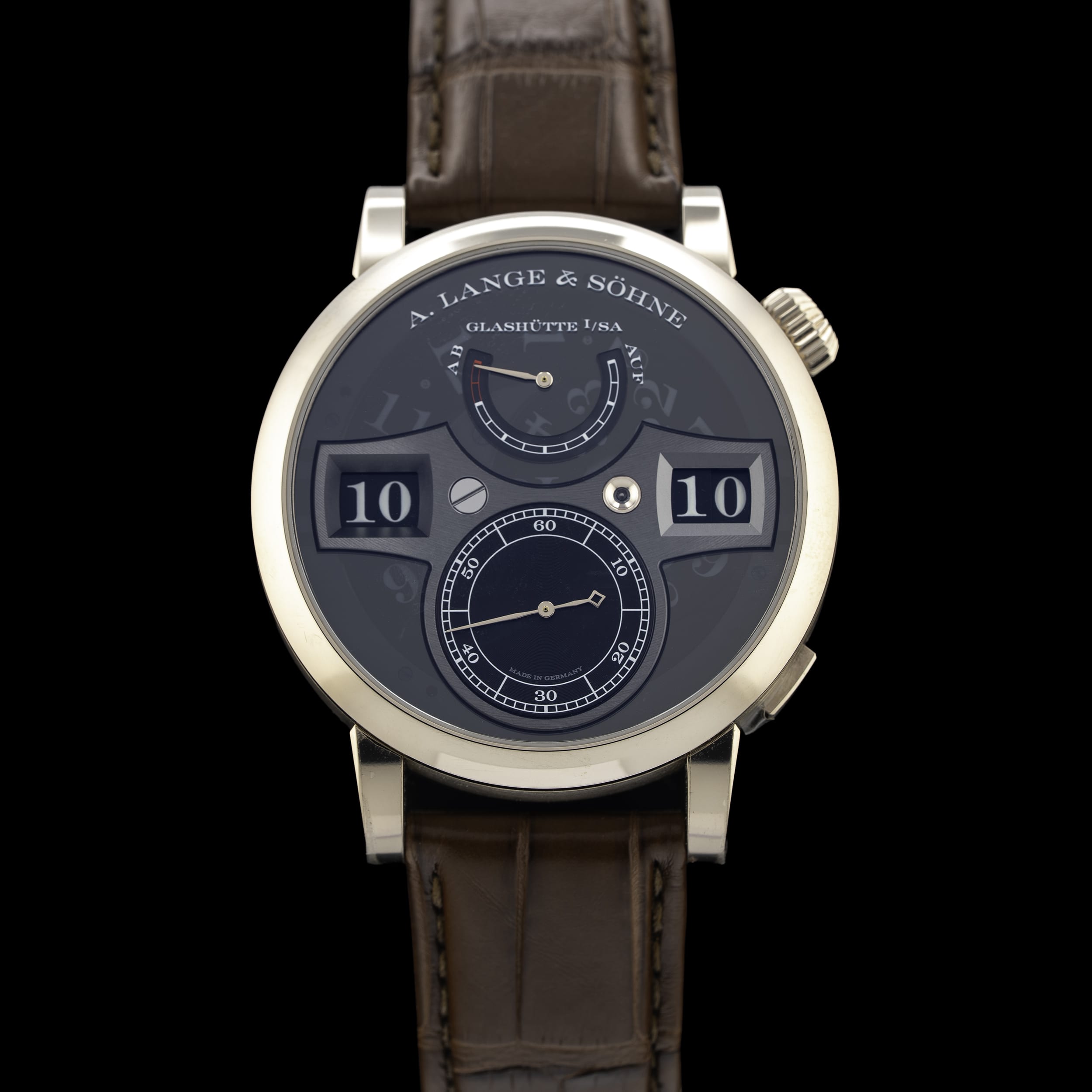 A. Lange & Söhne Zeitwerk Honeygold