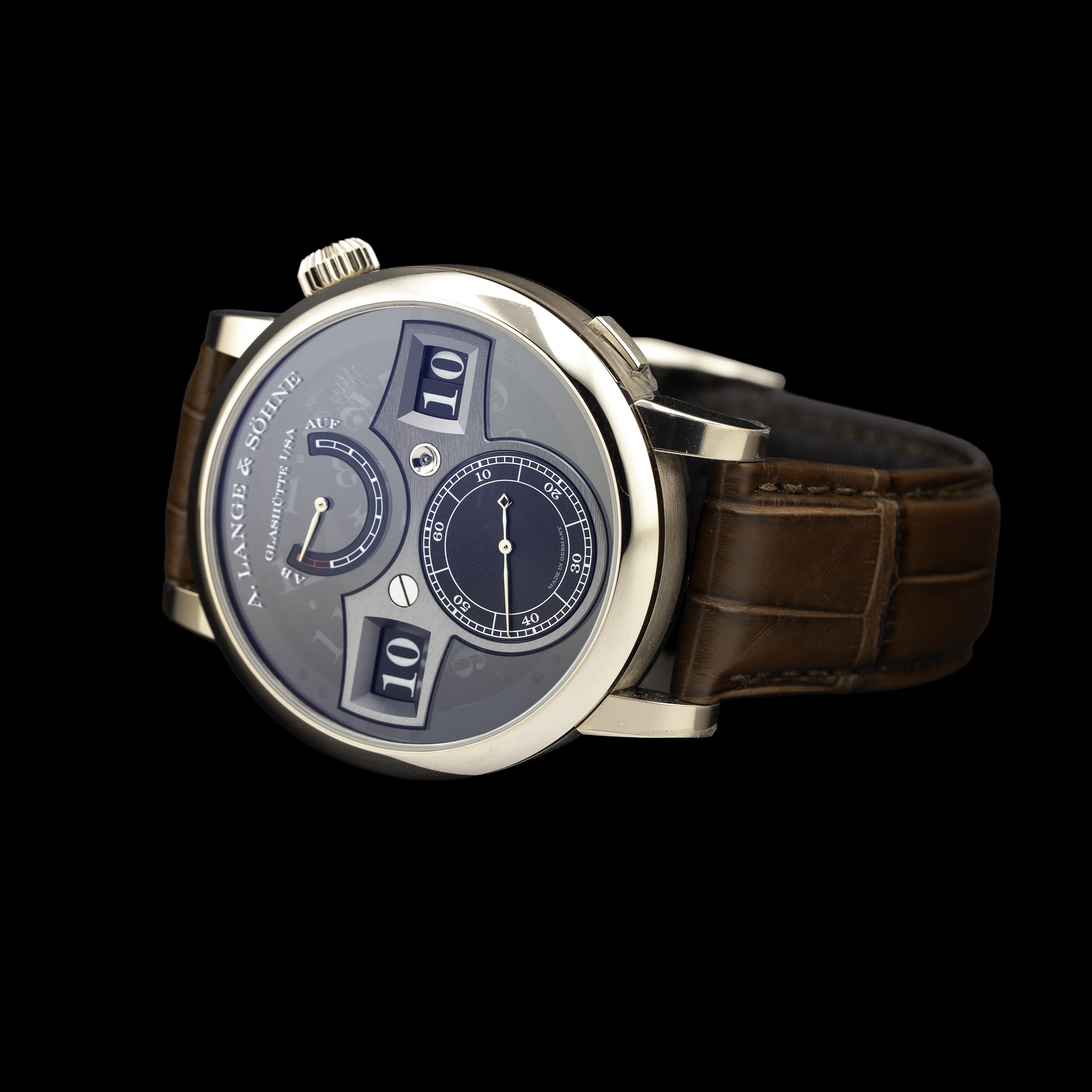 A. Lange & Söhne Zeitwerk Honeygold