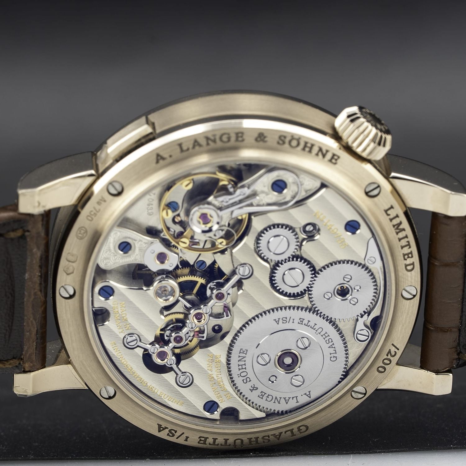 A. Lange & Söhne Zeitwerk Honeygold