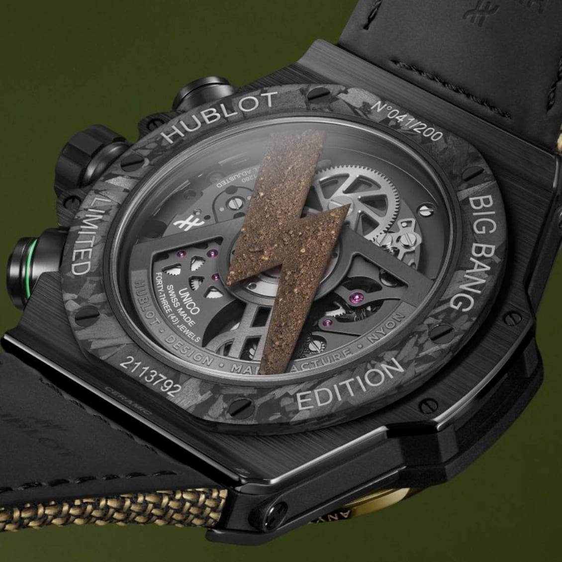 Hublot Big Bang Unico Reloaded Usain Bolt 44mm 421.CQ.1140.NR.USB26
