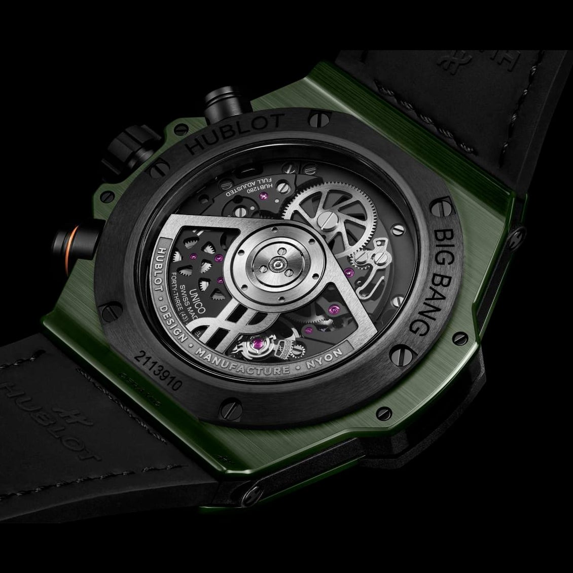 Hublot Big Bang Unico Reloaded Dark Green Ceramic 44mm 421.GM.1149.NR.RLD