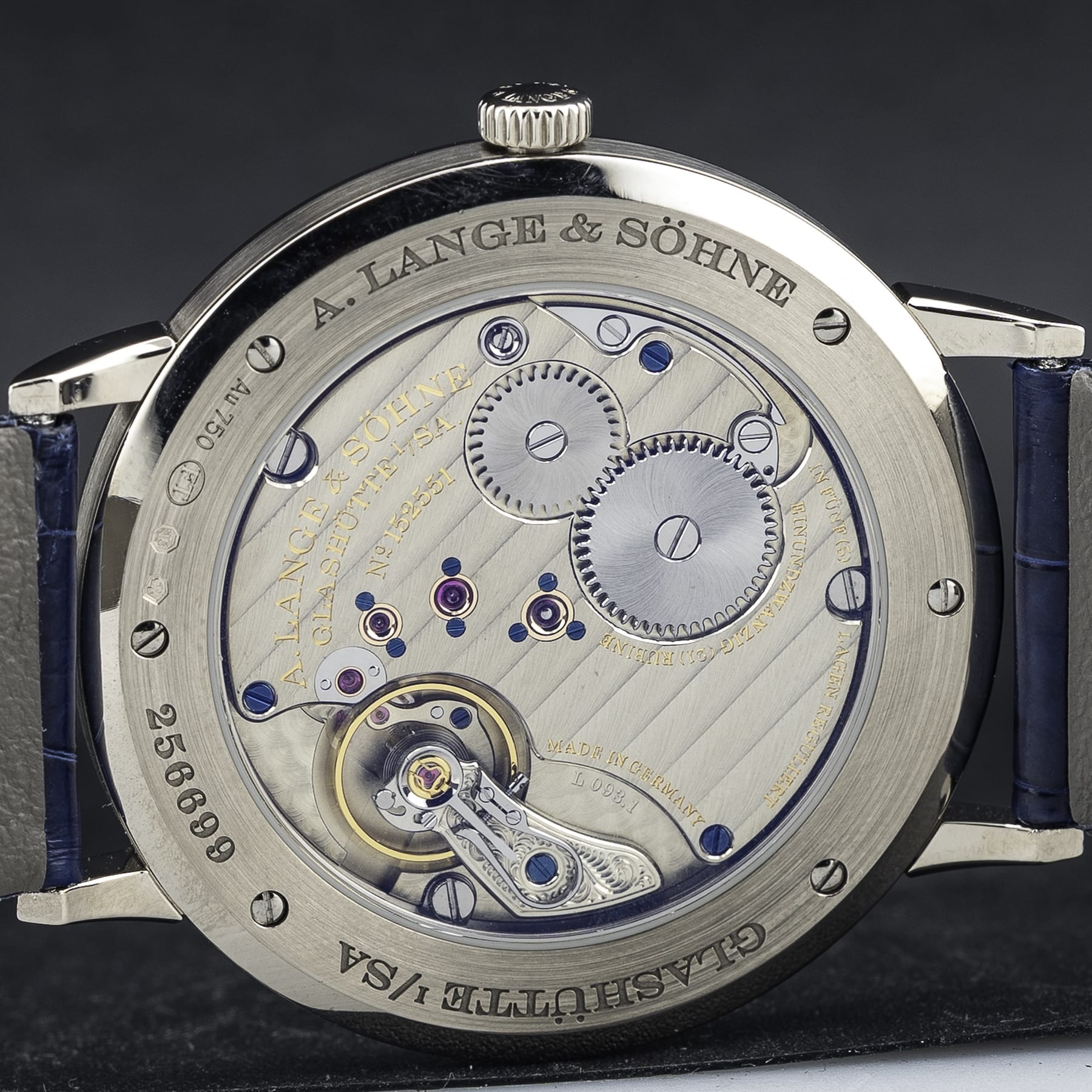 A. Lange & Söhne 205.086 Saxonia Blue