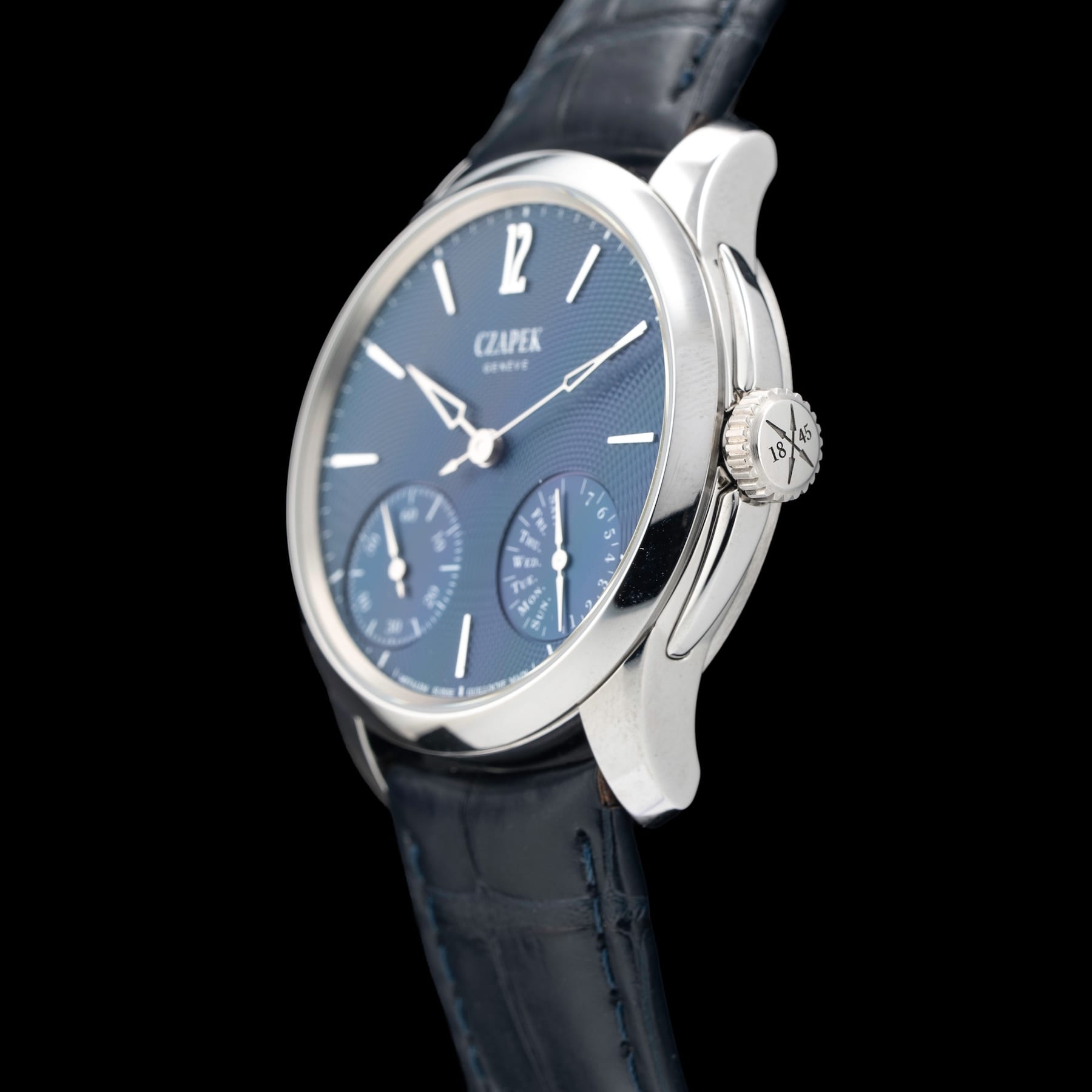 Czapek Quai Des Bergues Aqua Blue S