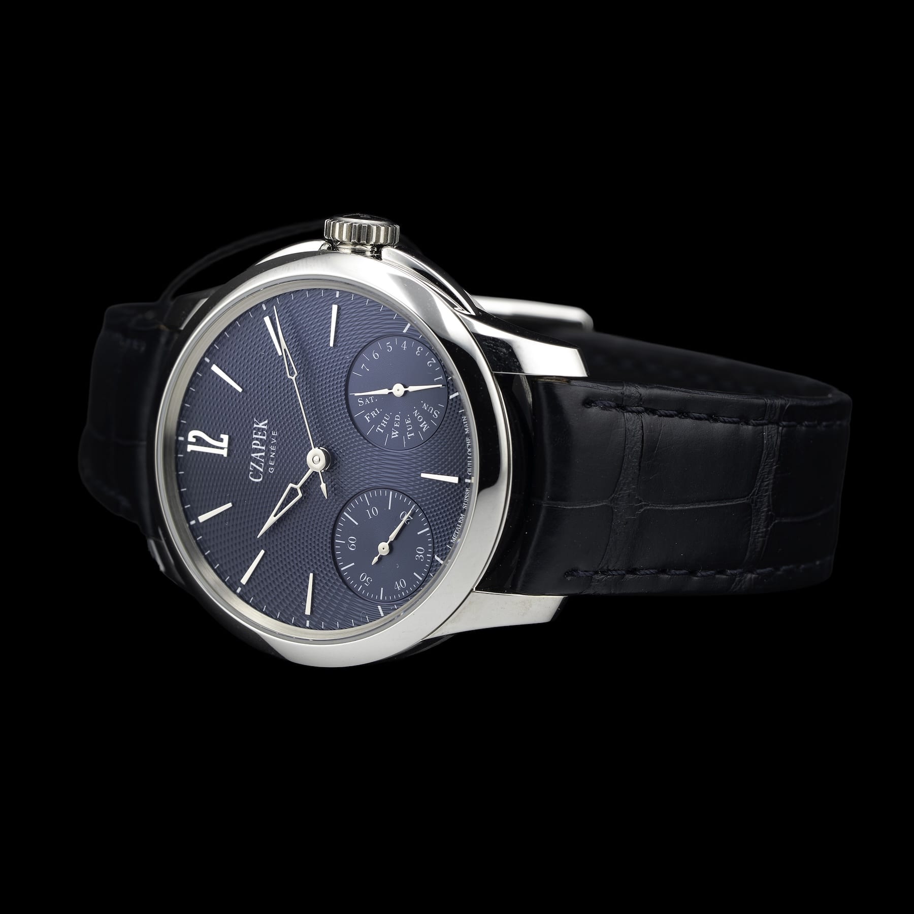 Czapek 1031 Quai Des Bergues Sapphire Blue S 38.5mm
