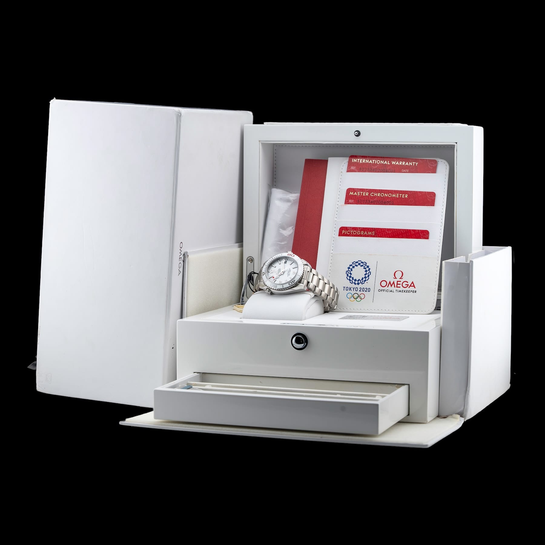 Omega Seamaster Planet Ocean Tokyo White Limited Edition 522.33.40.20.04.004
