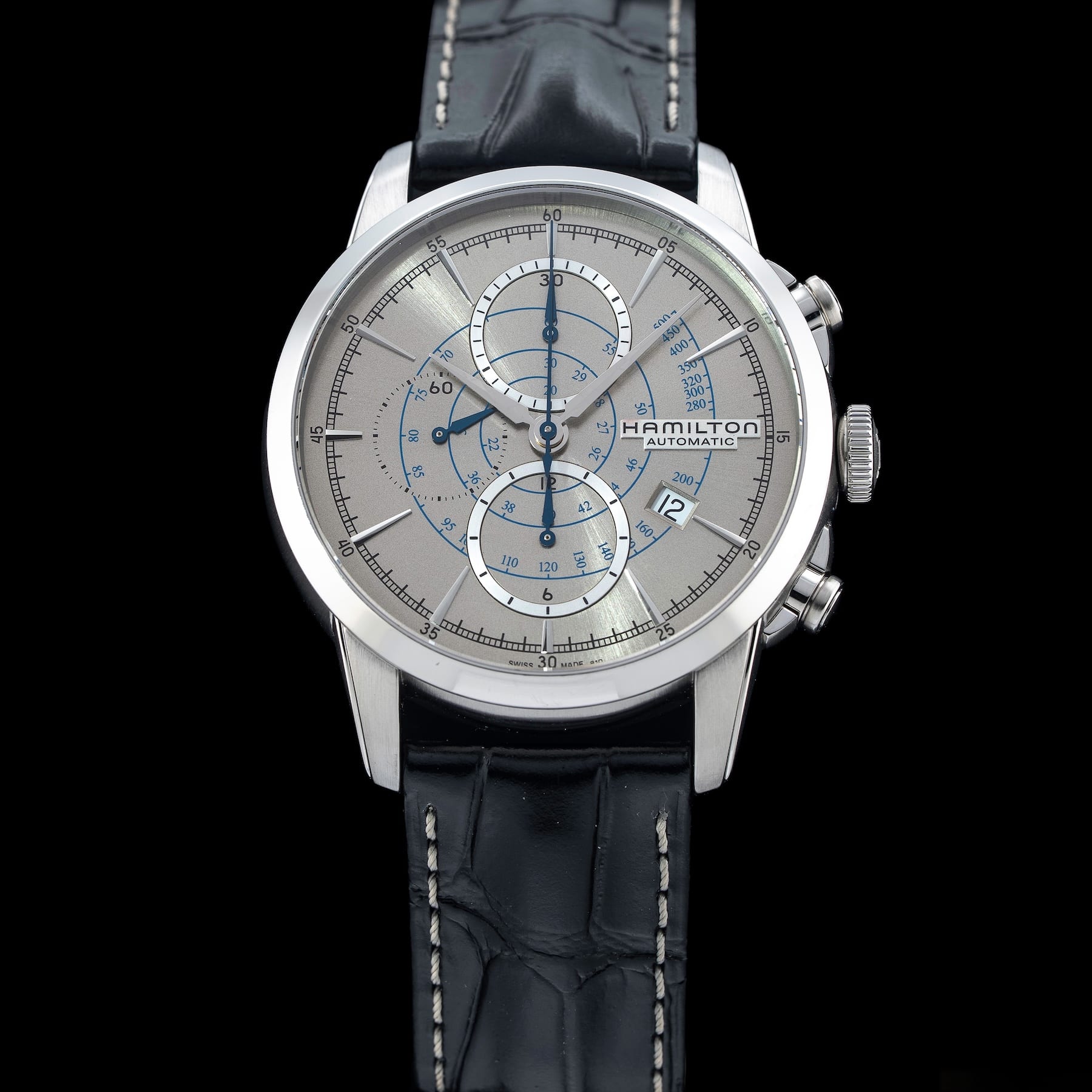 Hamilton American Classic Railroad Auto Chrono 44mm H40656781