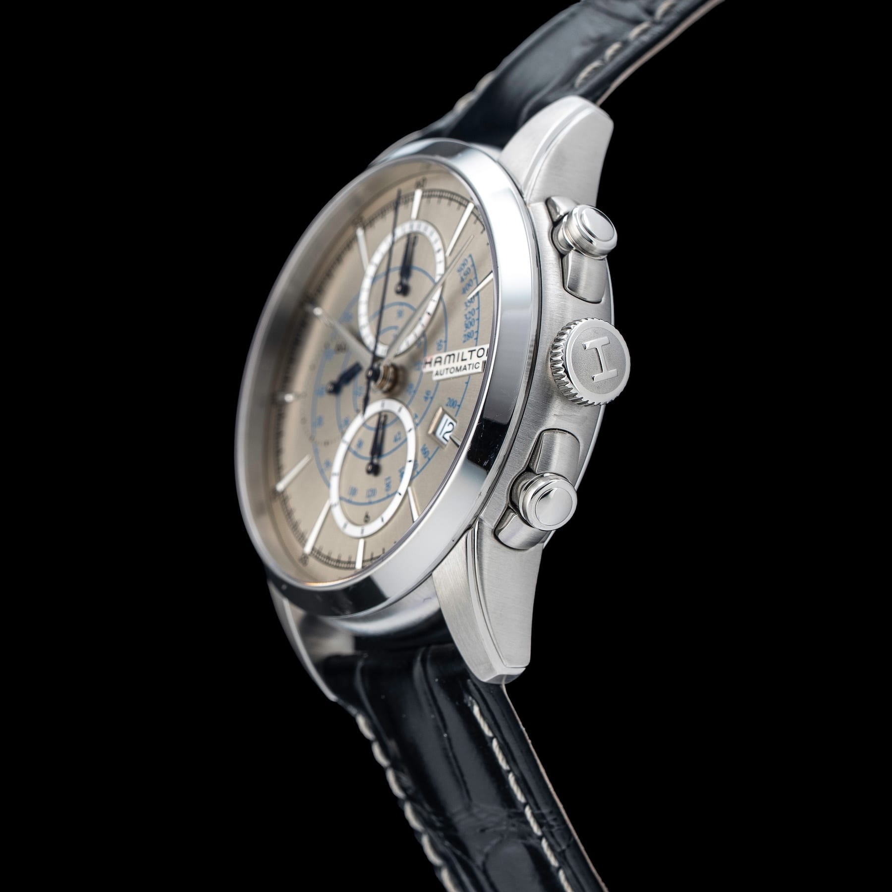 Hamilton American Classic Railroad Auto Chrono 44mm H40656781