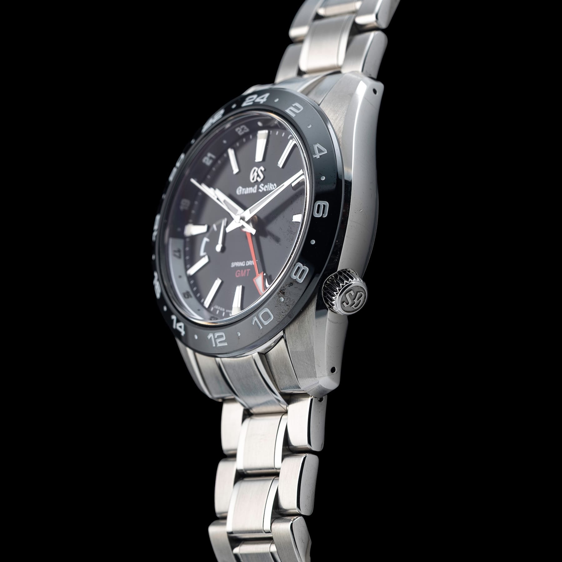 Grand Seiko SBGE253 Sport GMT Spring Drive Black Dial