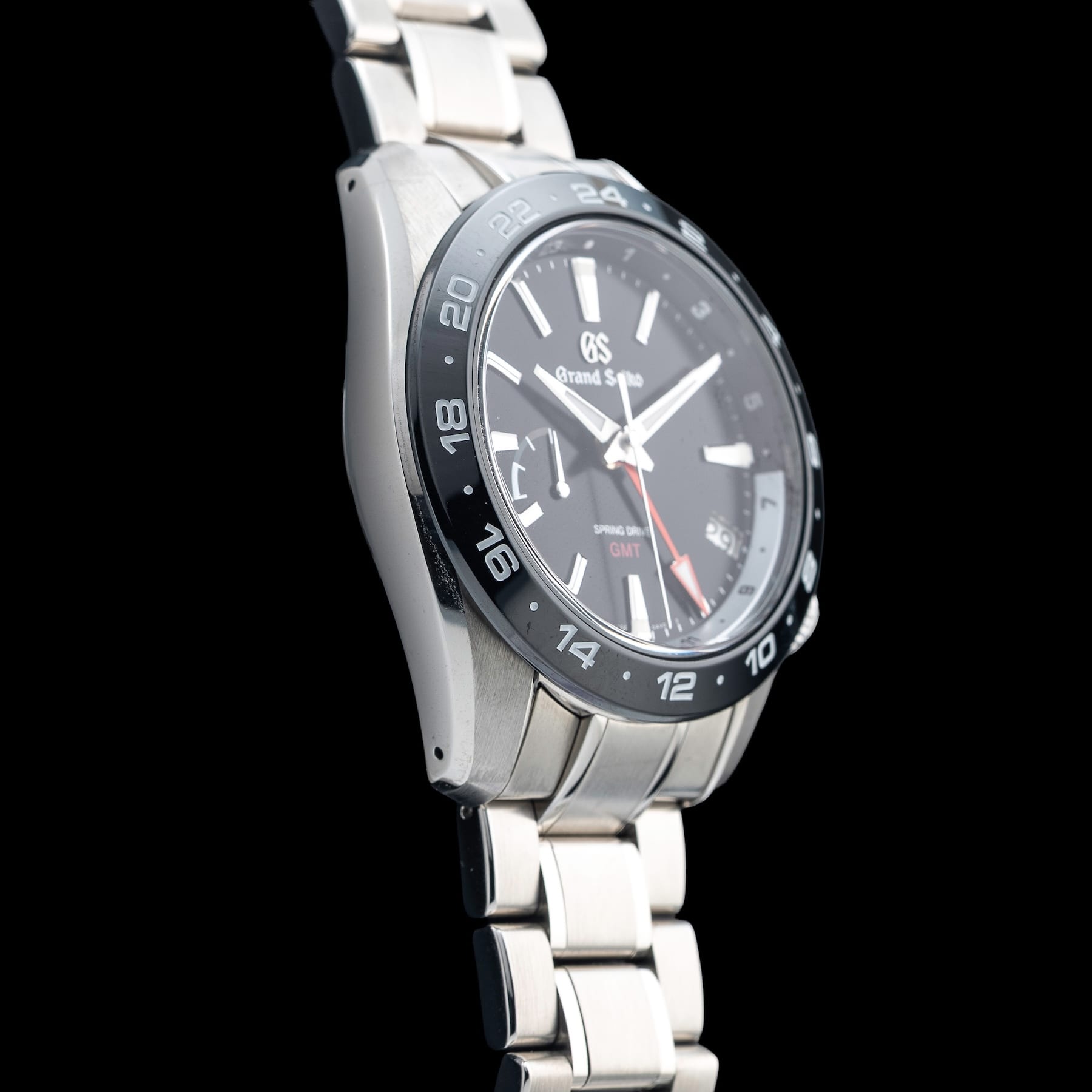Grand Seiko SBGE253 Sport GMT Spring Drive Black Dial