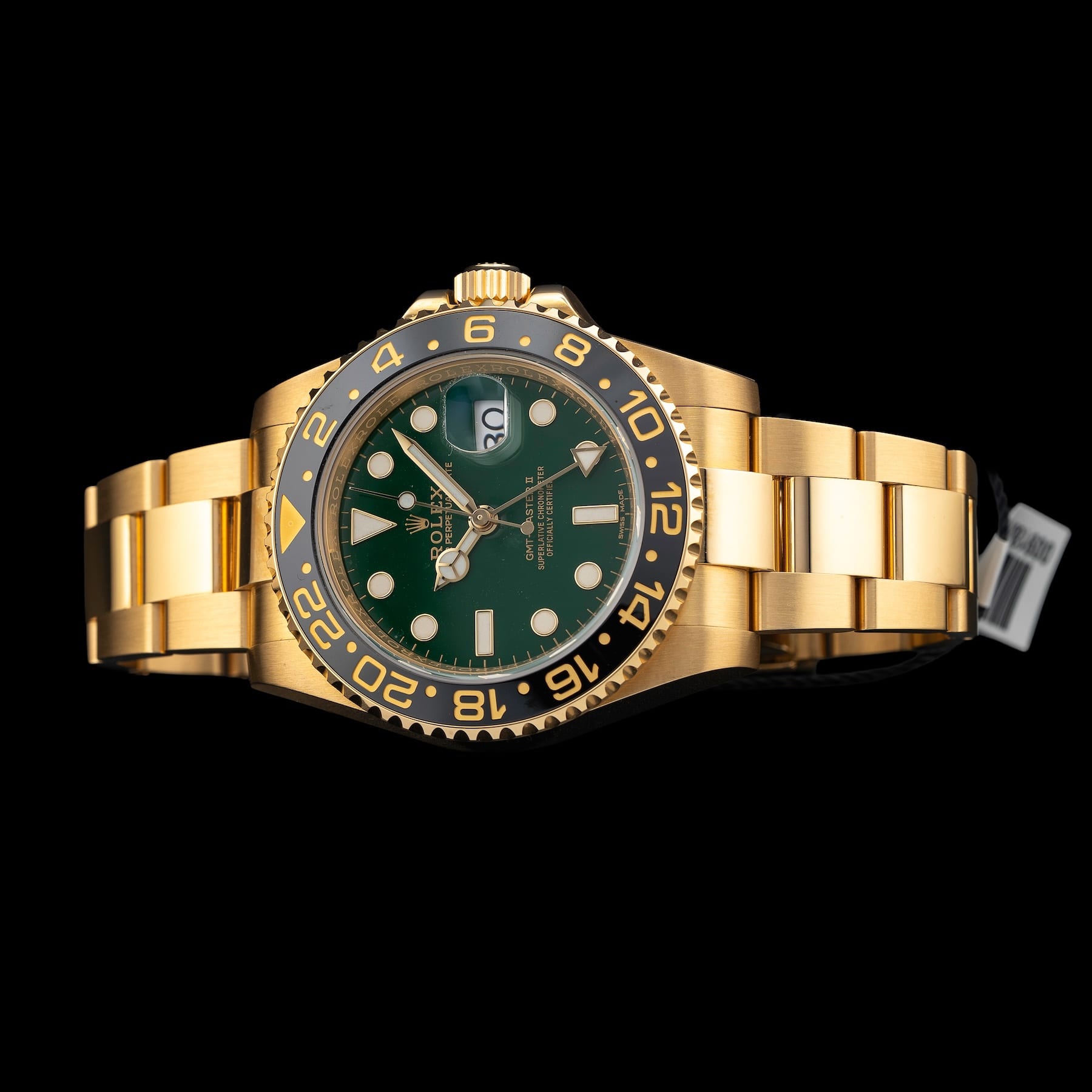 Rolex 116718LN GMT Master II Anniversary Green Dial