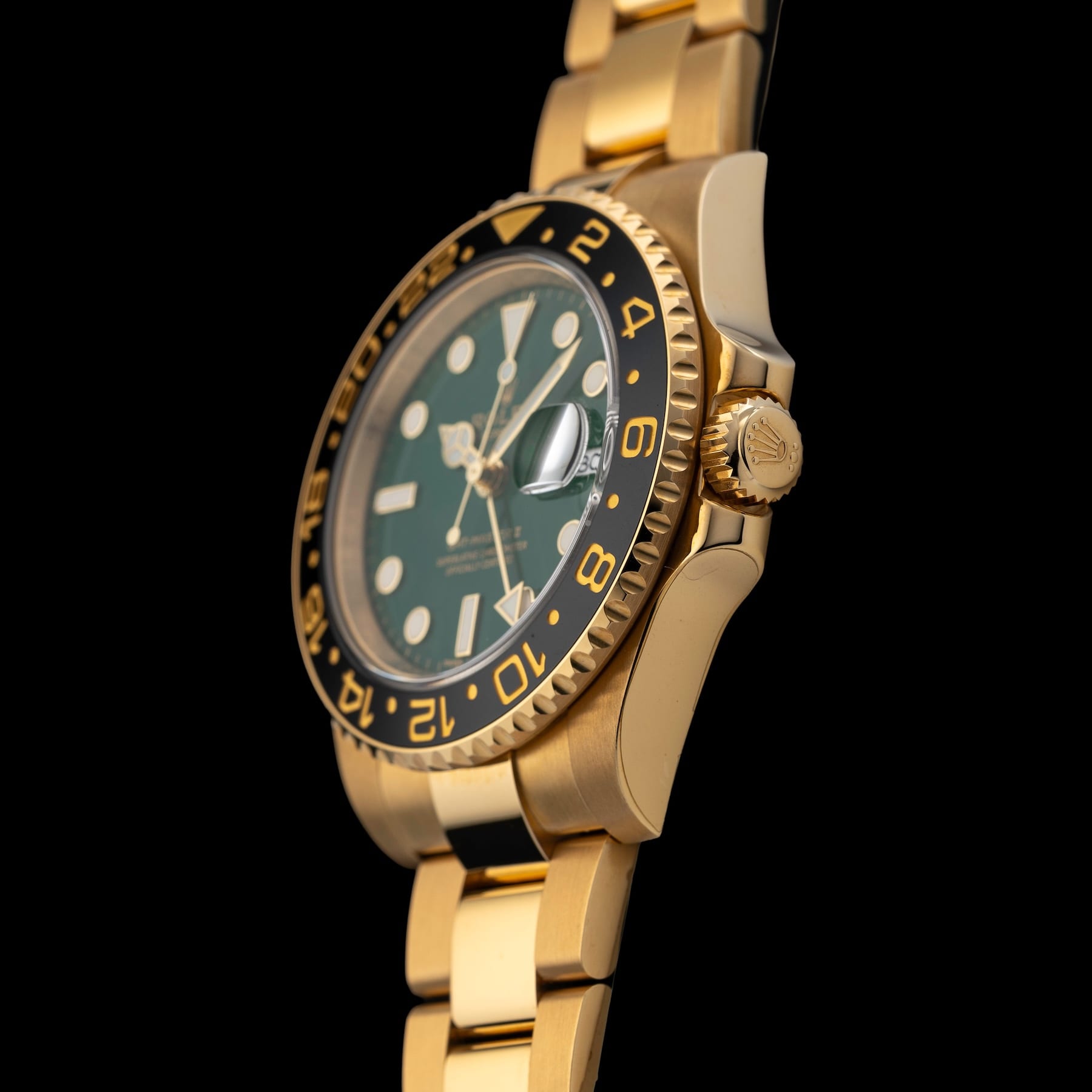 Rolex 116718LN GMT Master II Anniversary Green Dial